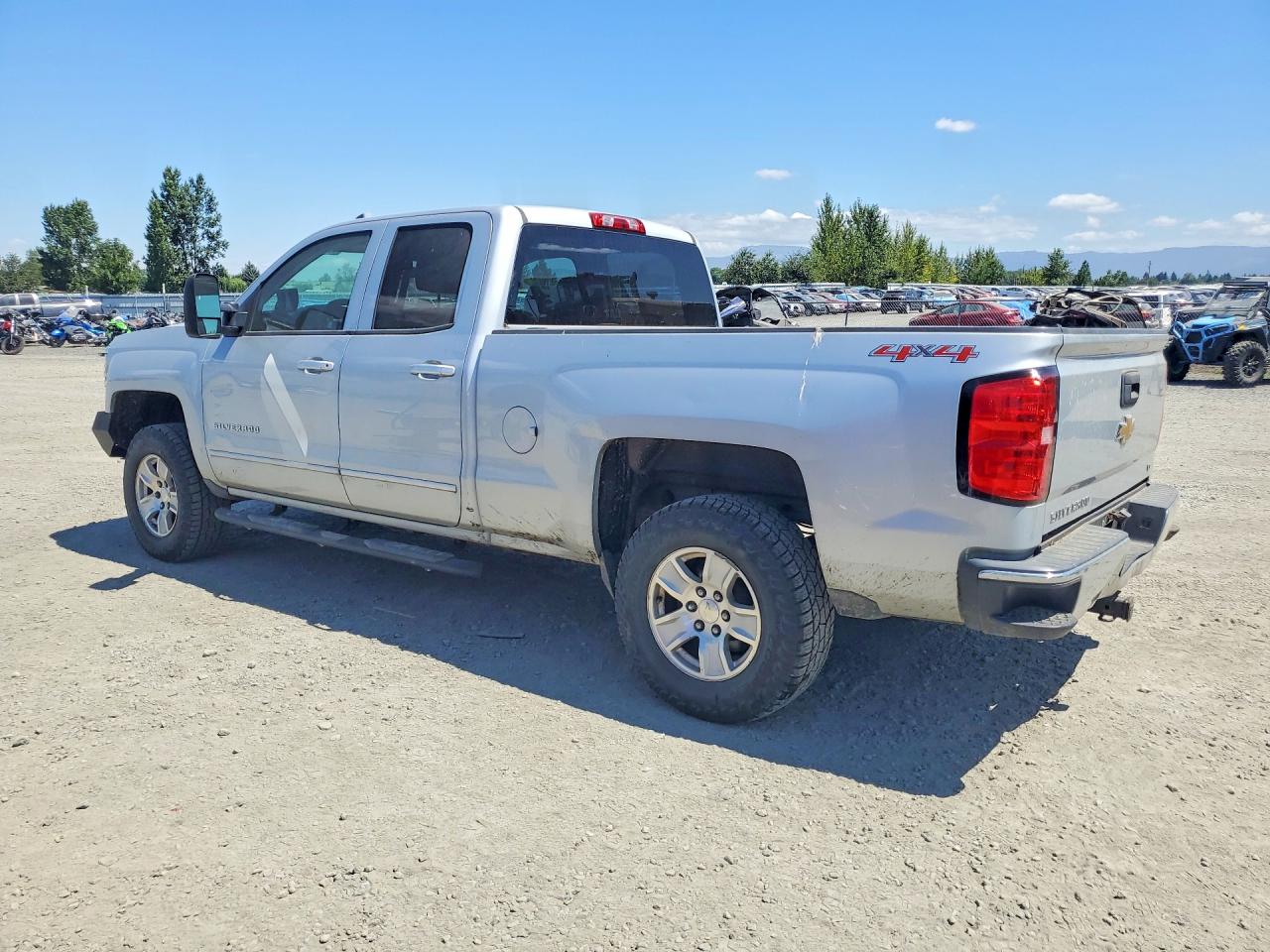 2015 Chevrolet Silverado K1500 Lt Silver vin: 1GCVKREH9FZ303754