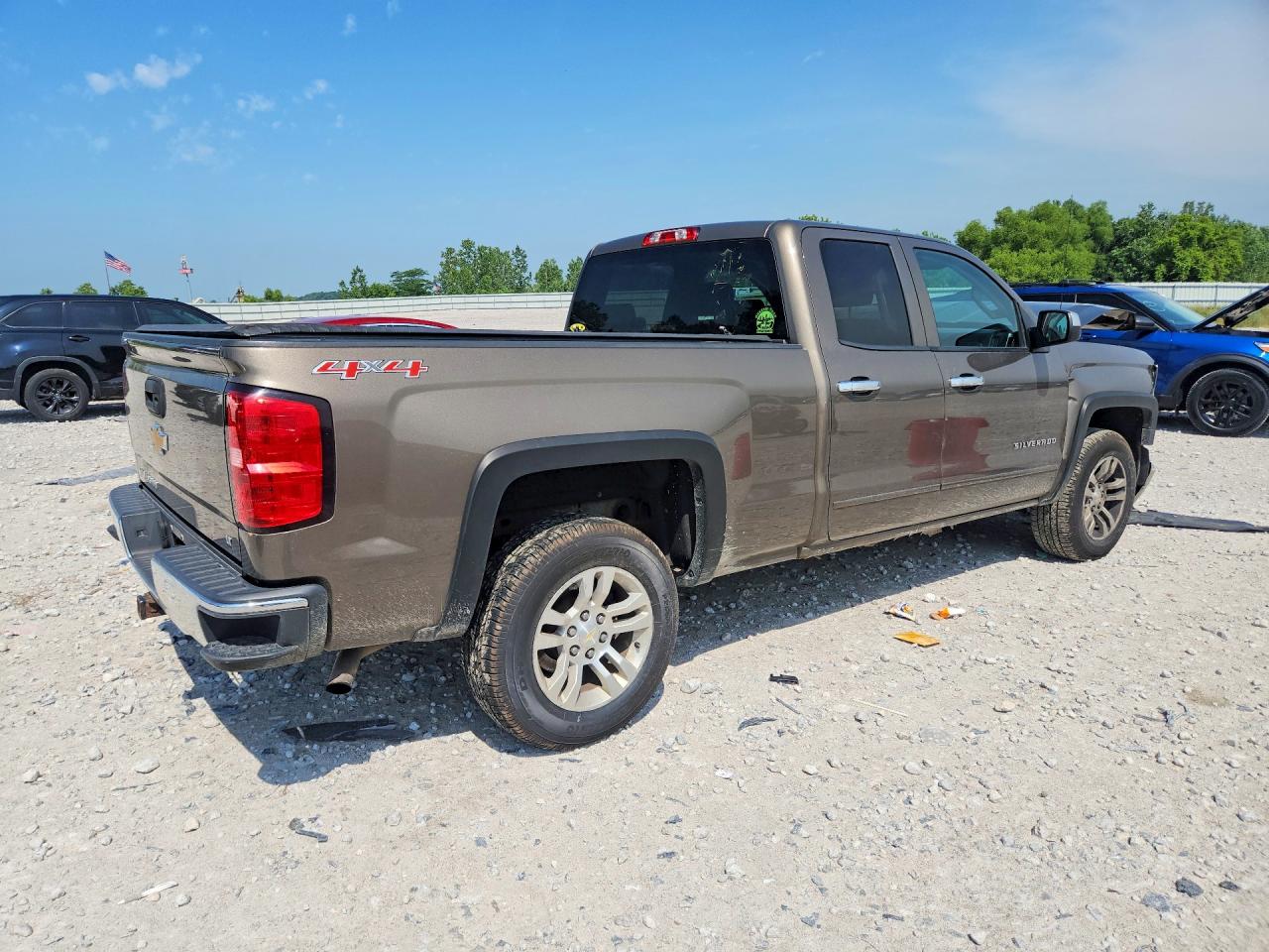 2015 Chevrolet Silverado K1500 Lt Brown vin: 1GCVKREH9FZ321963