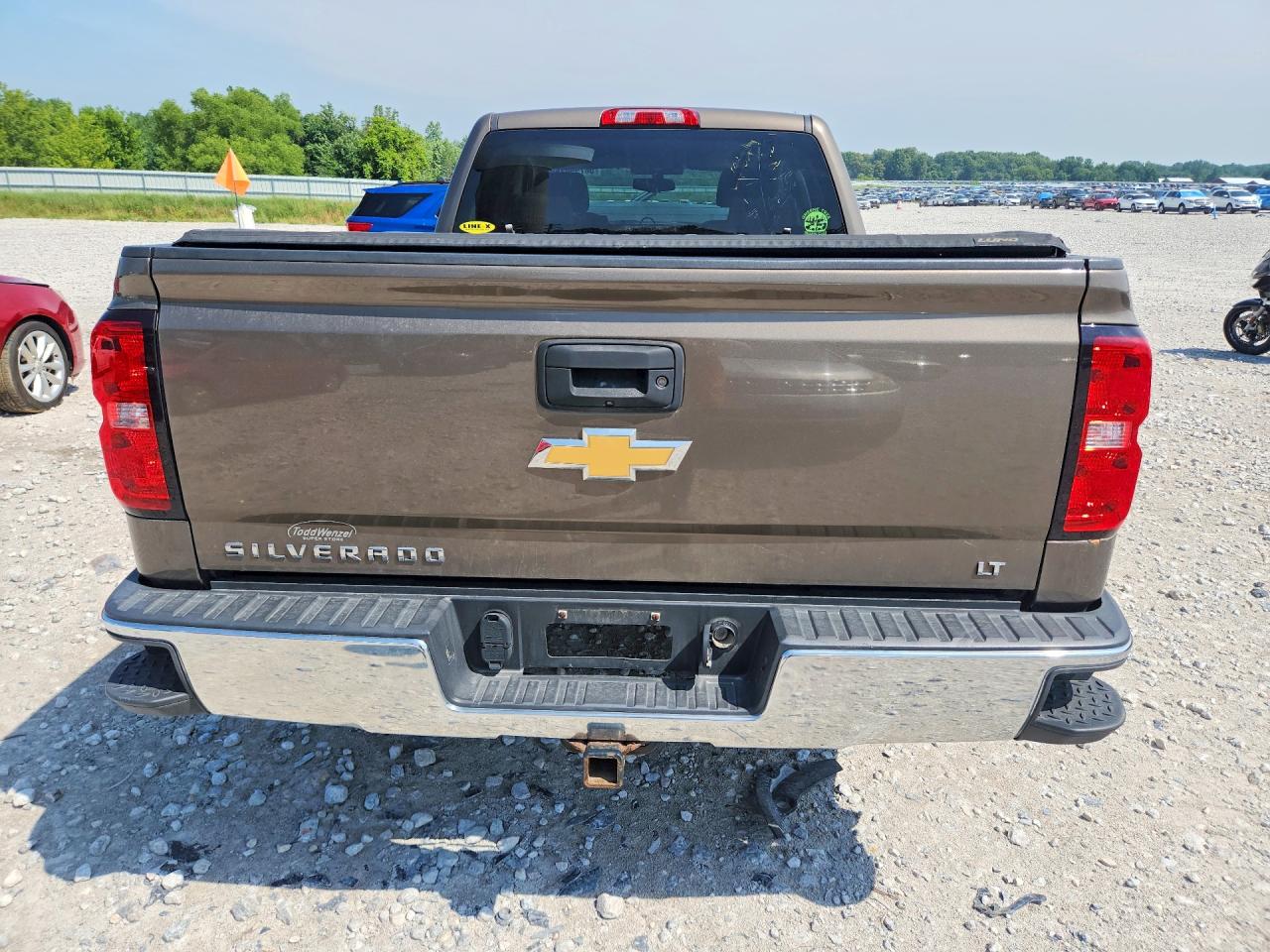 2015 Chevrolet Silverado K1500 Lt Brown vin: 1GCVKREH9FZ321963
