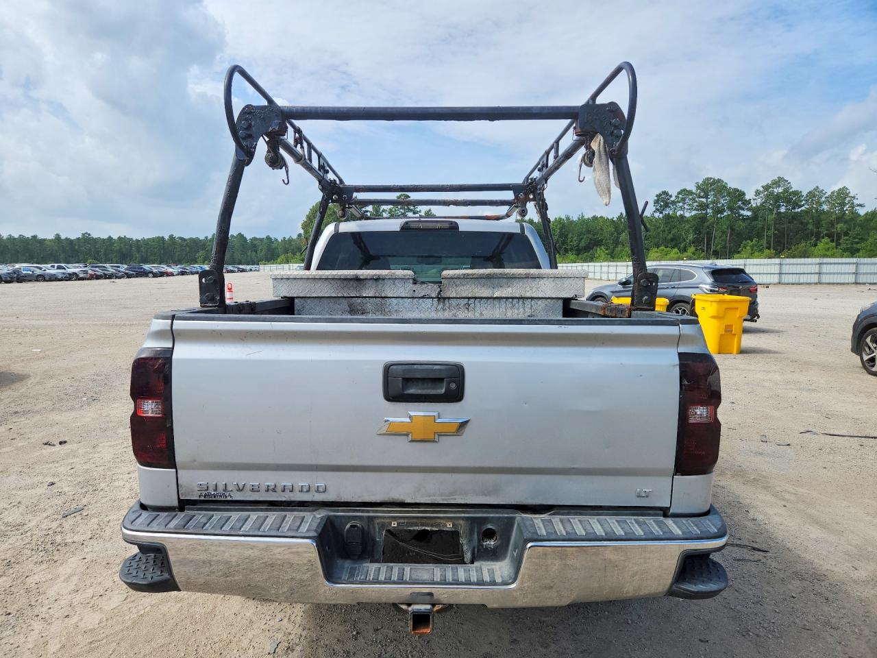2015 Chevrolet Silverado K1500 Lt Silver vin: 1GCVKREHXFZ182443
