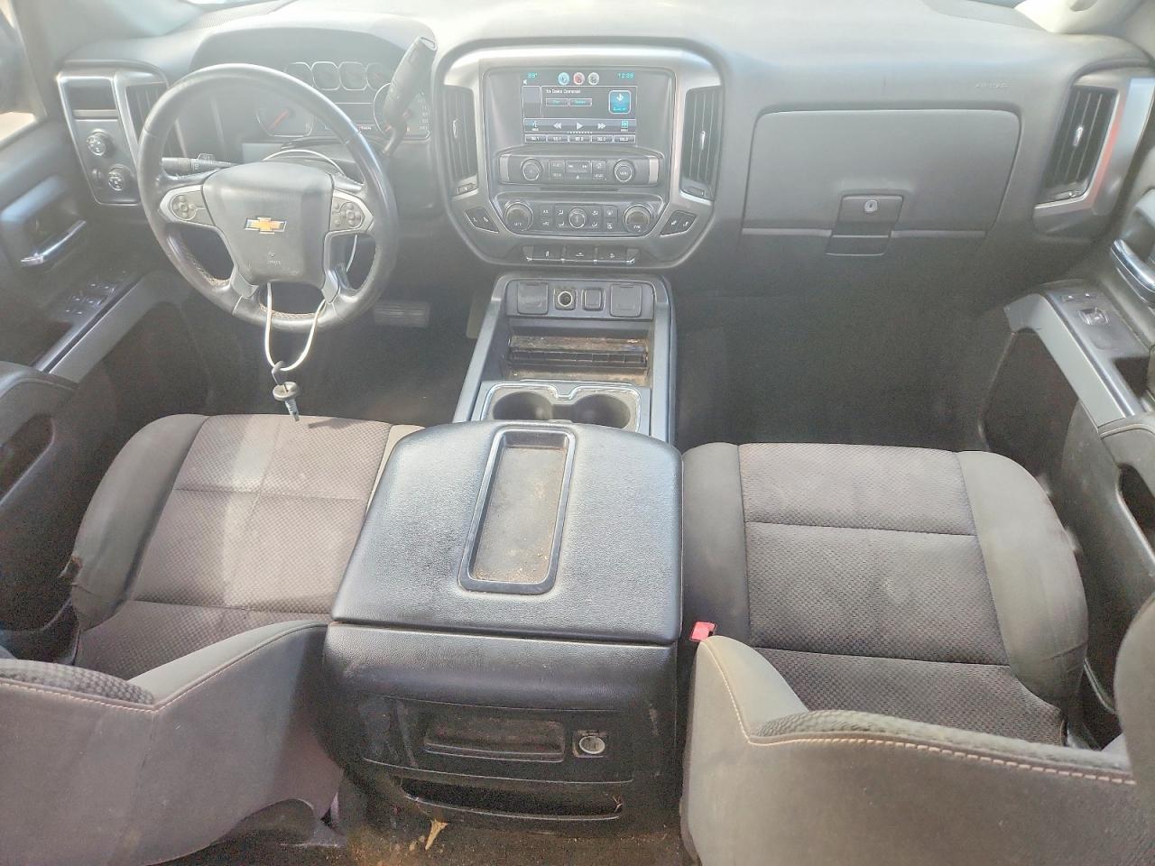 2015 Chevrolet Silverado K1500 Lt Silver vin: 1GCVKREHXFZ182443