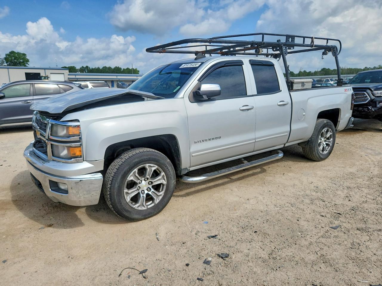 2015 Chevrolet Silverado K1500 Lt Silver vin: 1GCVKREHXFZ182443