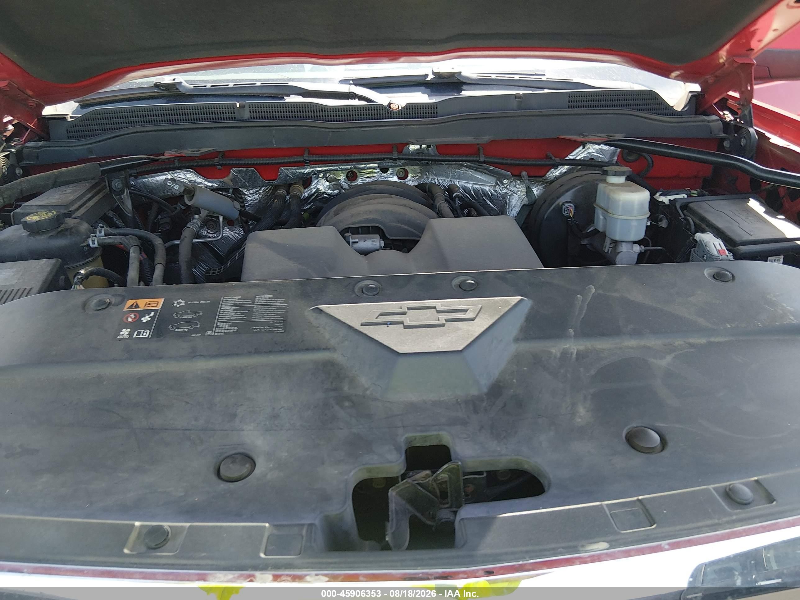 2015 Chevrolet Silverado 1500 Lt Red vin: 1GCVKREHXFZ255097