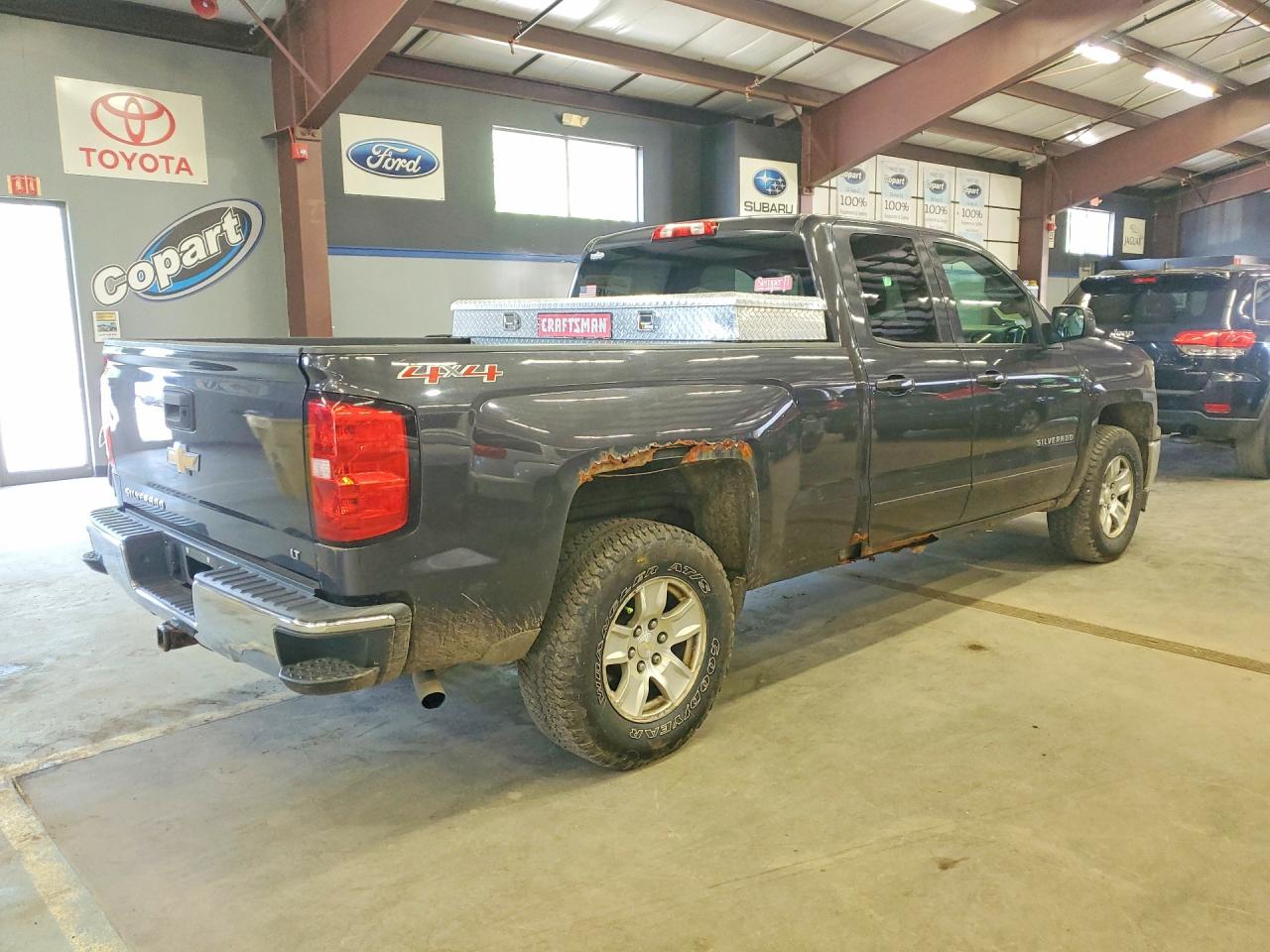 2015 Chevrolet Silverado K1500 Charcoal vin: 1GCVKREHXFZ338237