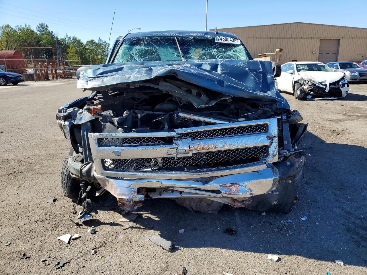 2012 Chevrolet Silverado K1500 Lt Синий vin: 1GCVKSE20CZ151782