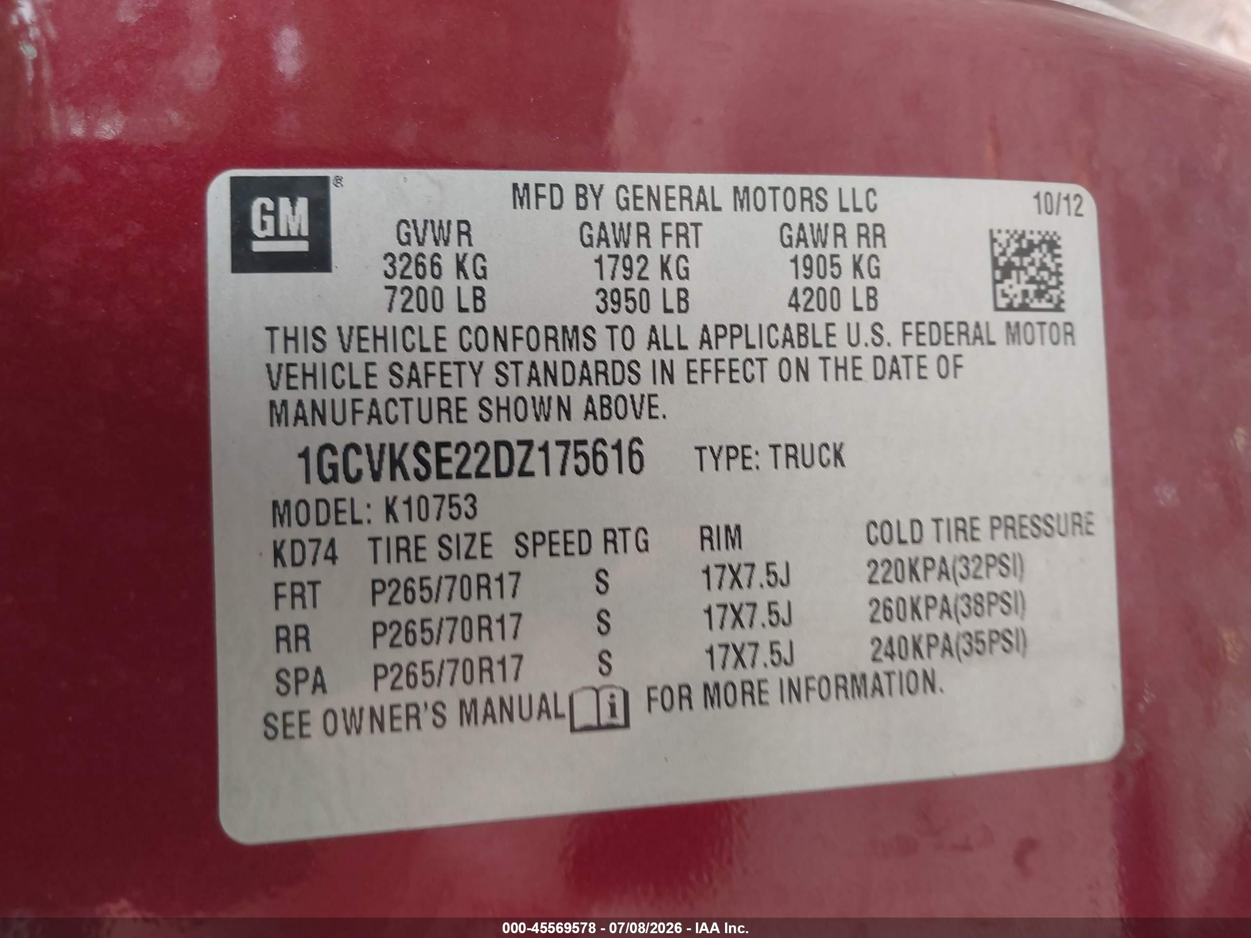 2013 Chevrolet Silverado 1500 Lt Темно-бордовый vin: 1GCVKSE22DZ175616