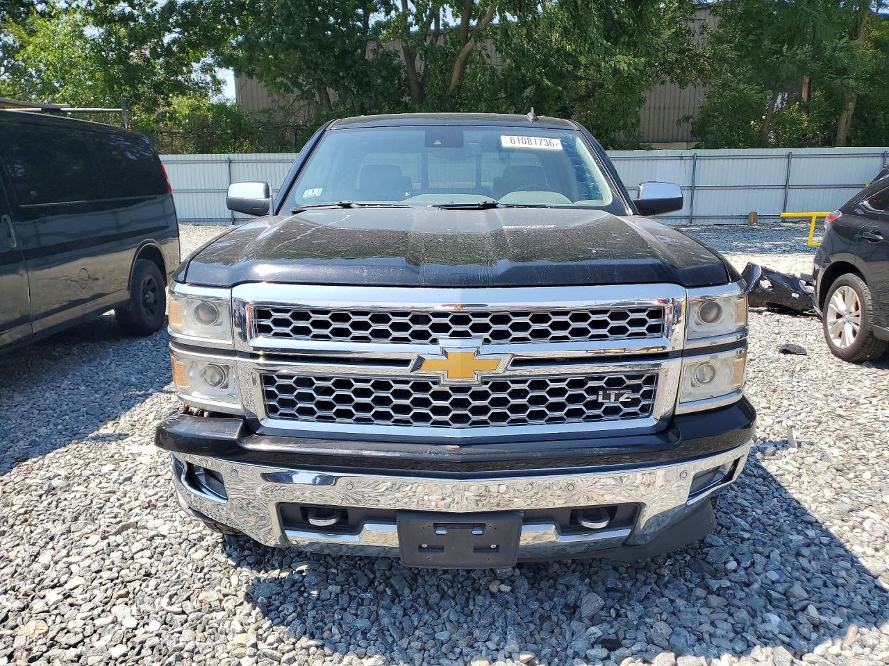 2014 Chevrolet Silverado K1500 Ltz Black vin: 1GCVKSEC0EZ125856