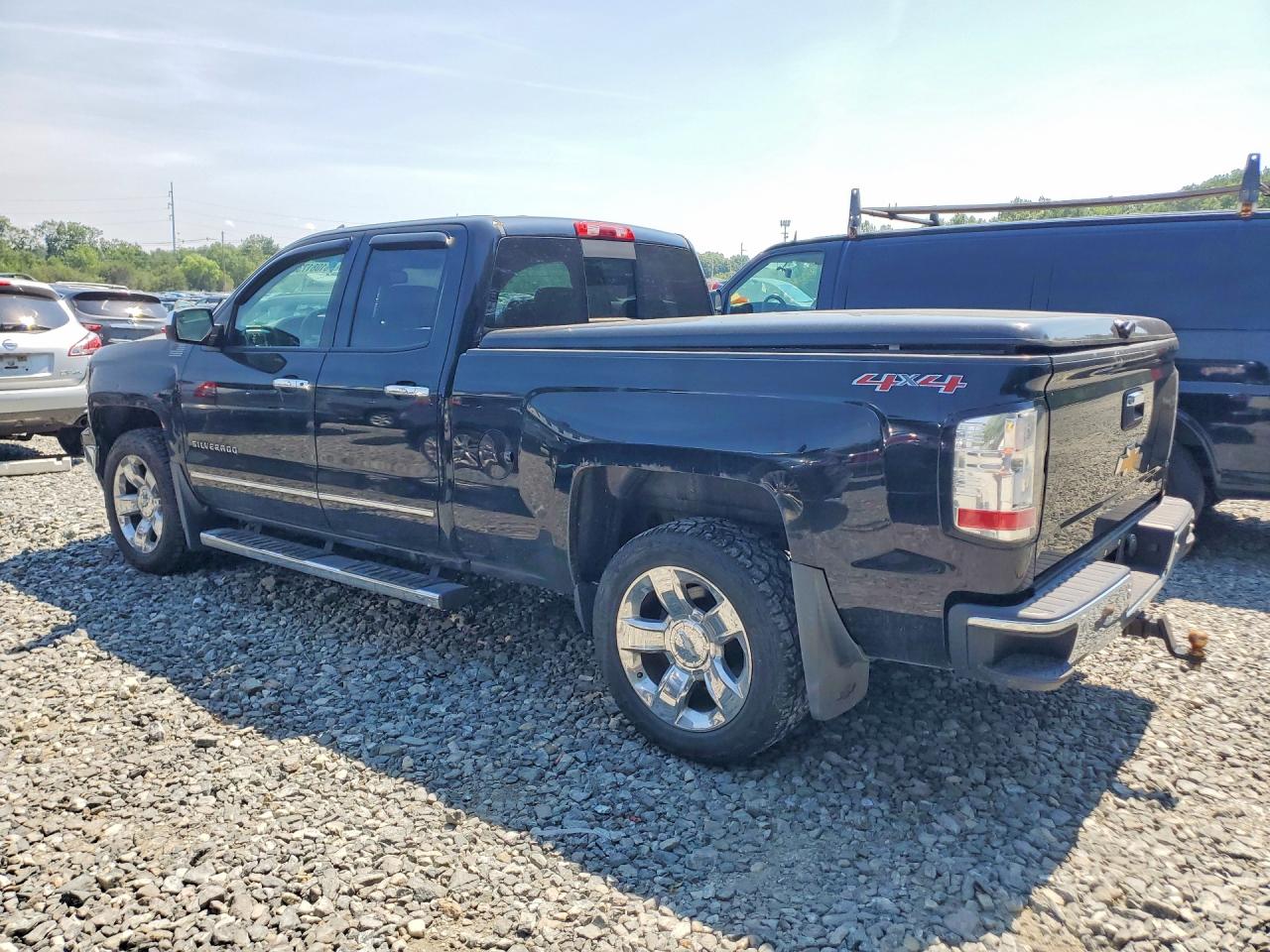 2014 Chevrolet Silverado K1500 Ltz Black vin: 1GCVKSEC0EZ125856