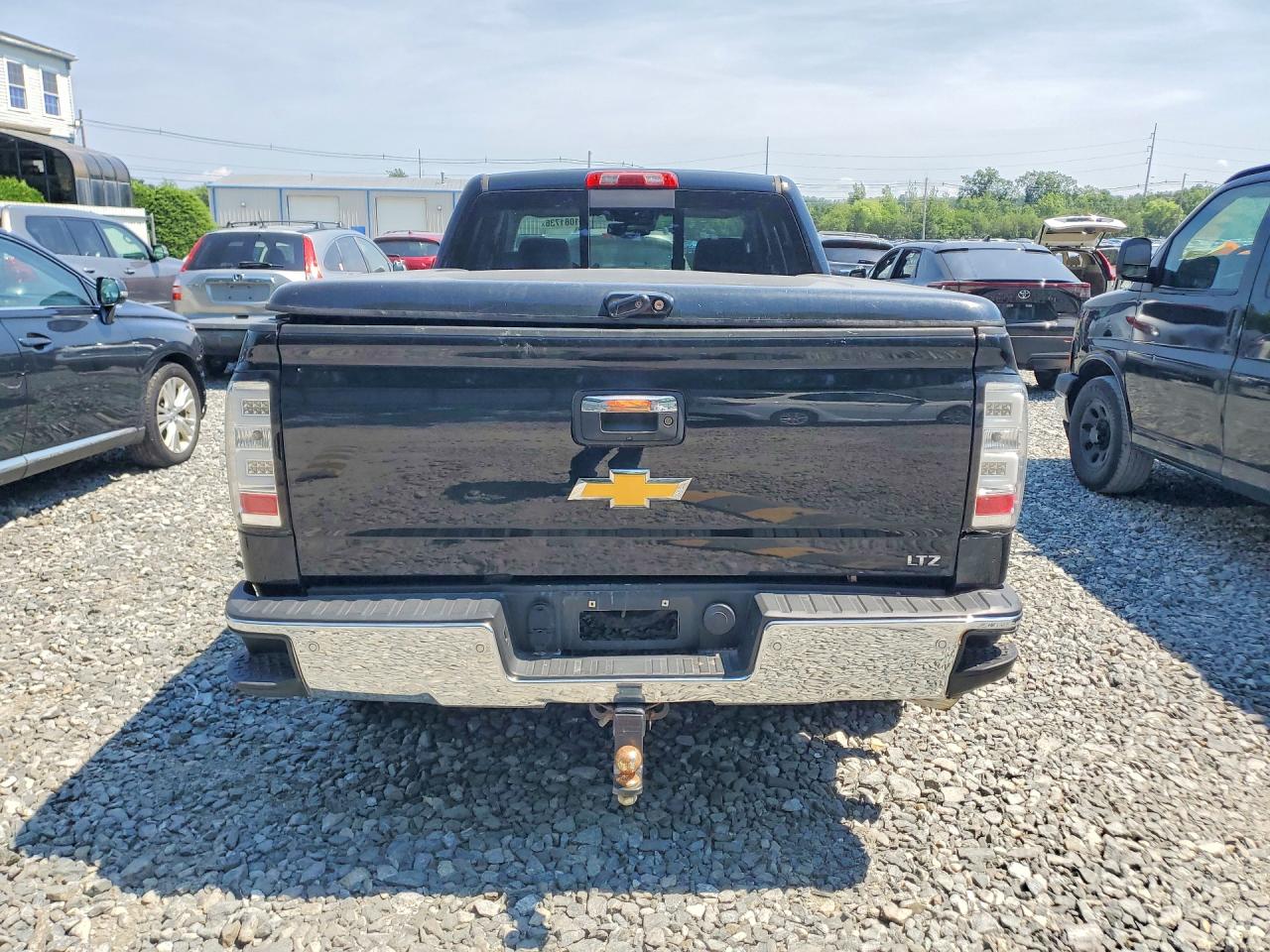 2014 Chevrolet Silverado K1500 Ltz Black vin: 1GCVKSEC0EZ125856