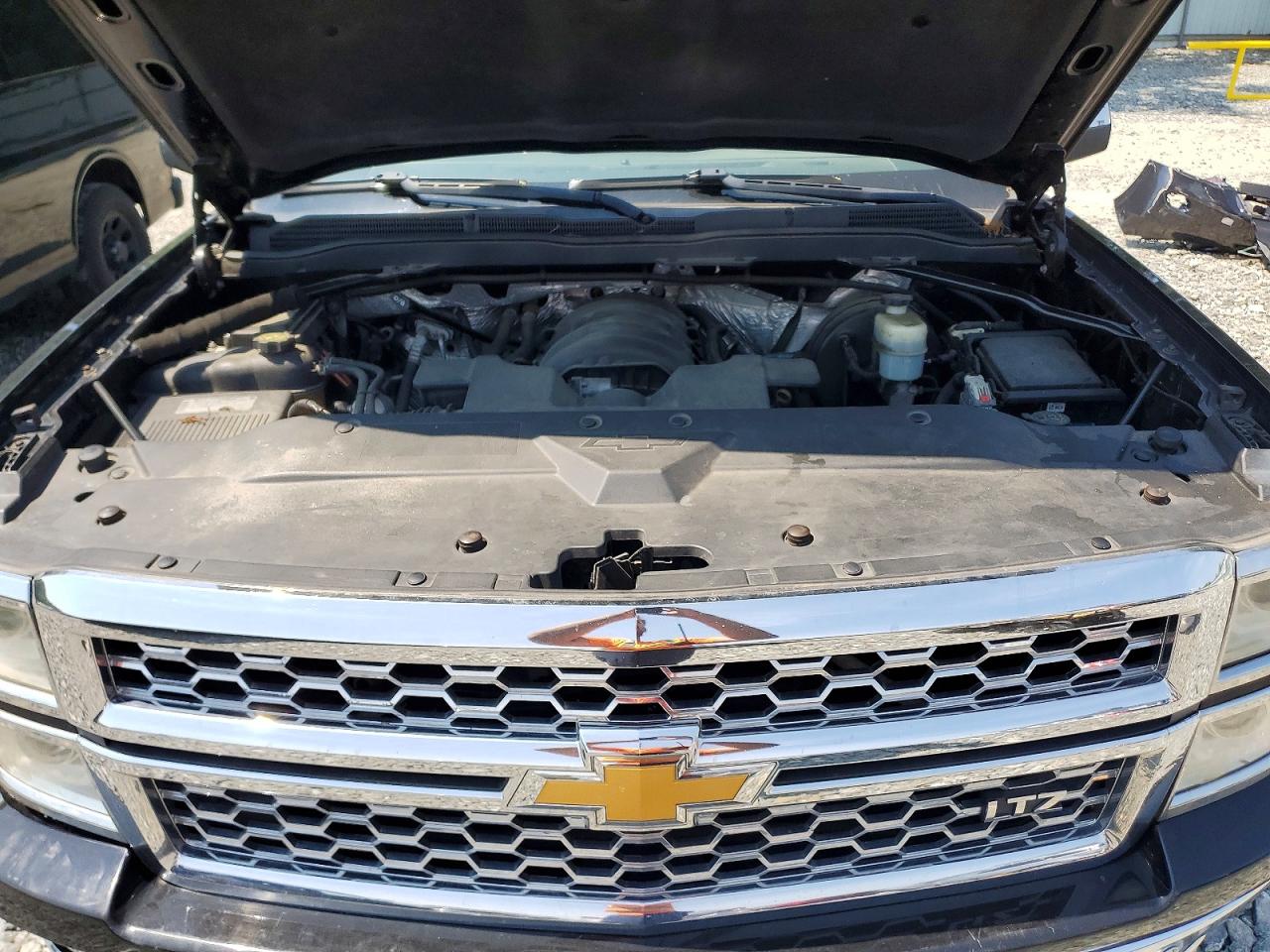 2014 Chevrolet Silverado K1500 Ltz Black vin: 1GCVKSEC0EZ125856