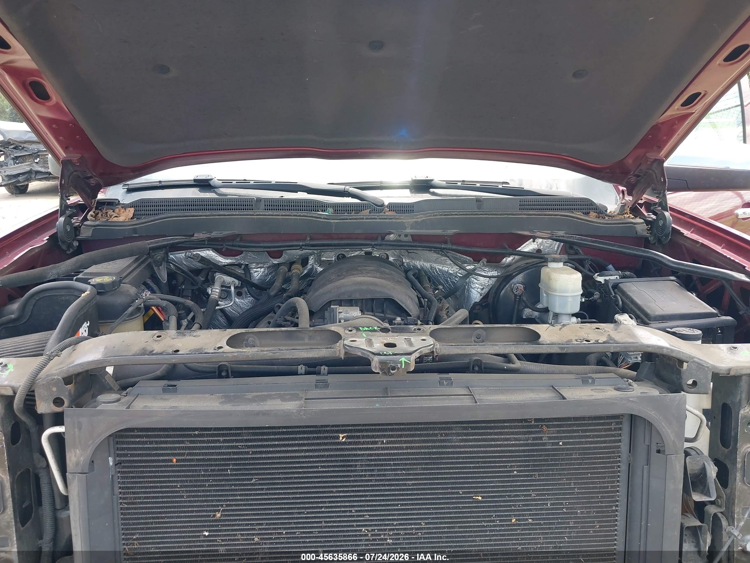 2015 Chevrolet Silverado 1500 Ltz Red vin: 1GCVKSEC0FZ161533