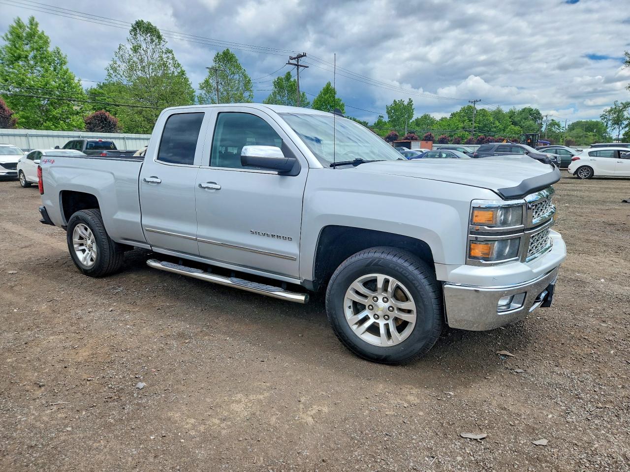 2015 Chevrolet Silverado Серебряный vin: 1GCVKSEC0FZ387572
