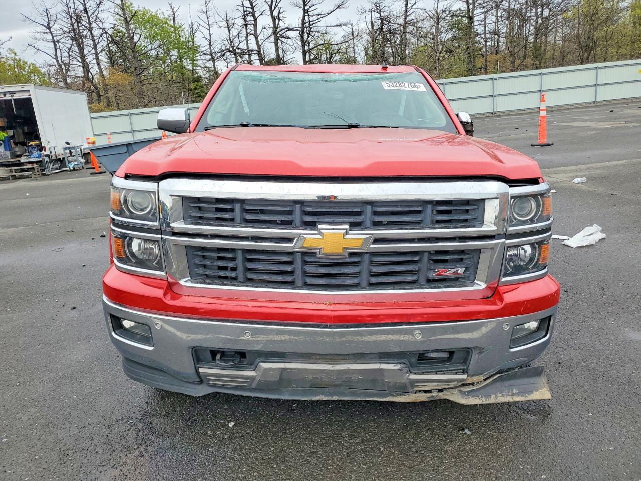 2014 Chevrolet Silverado K1500 Ltz Red vin: 1GCVKSEC1EZ345281