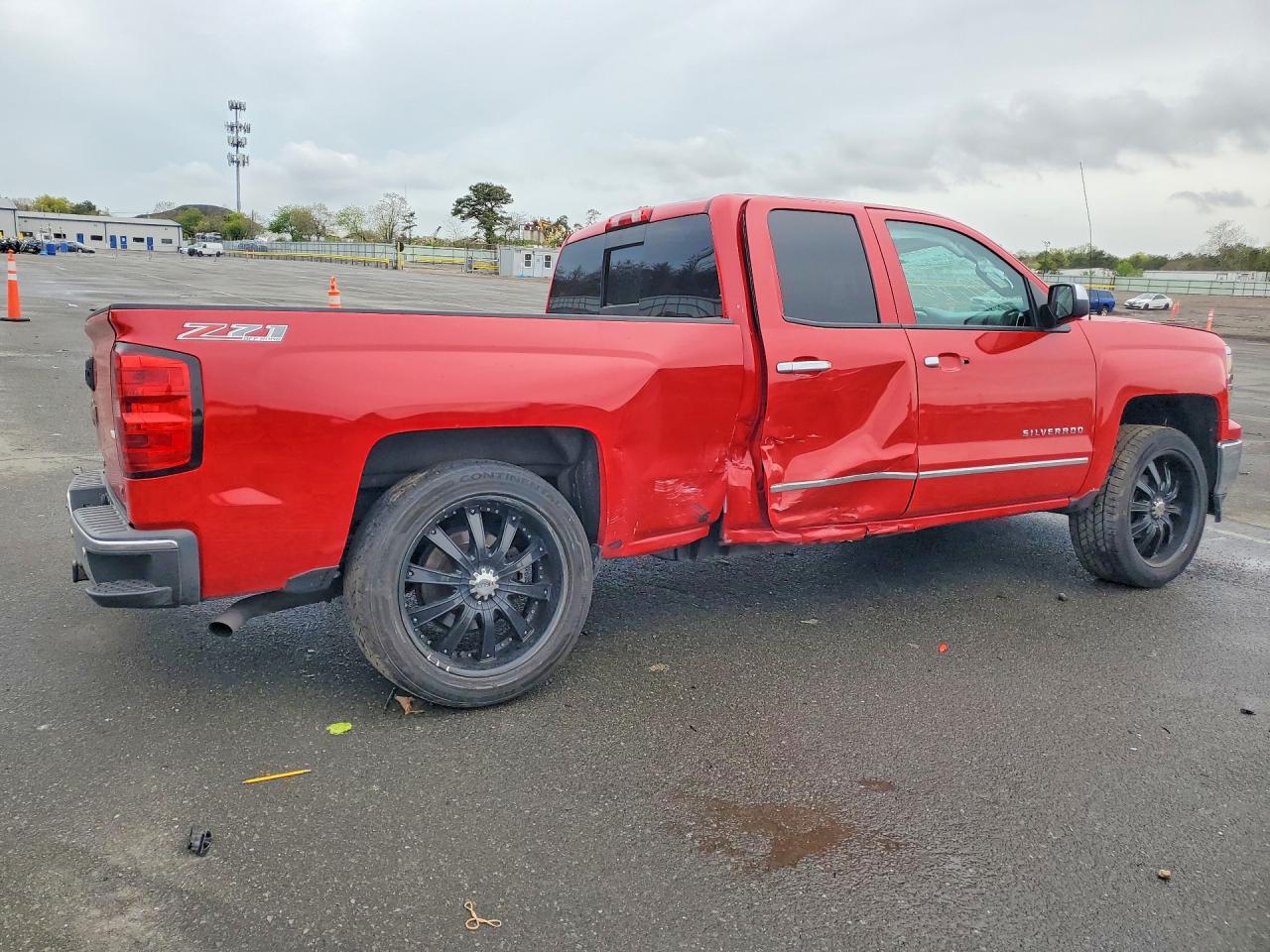 2014 Chevrolet Silverado K1500 Ltz Red vin: 1GCVKSEC1EZ345281