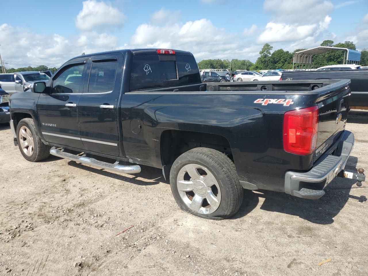 2016 Chevrolet Silverado K1500 Ltz   Black vin: 1GCVKSEC1GZ154141