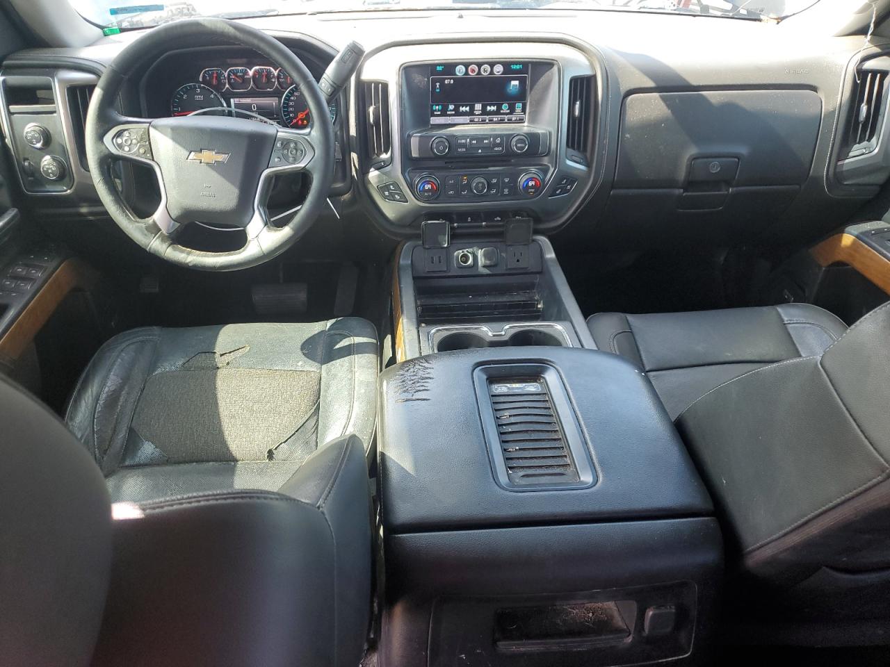 2016 Chevrolet Silverado K1500 Ltz   Black vin: 1GCVKSEC1GZ154141