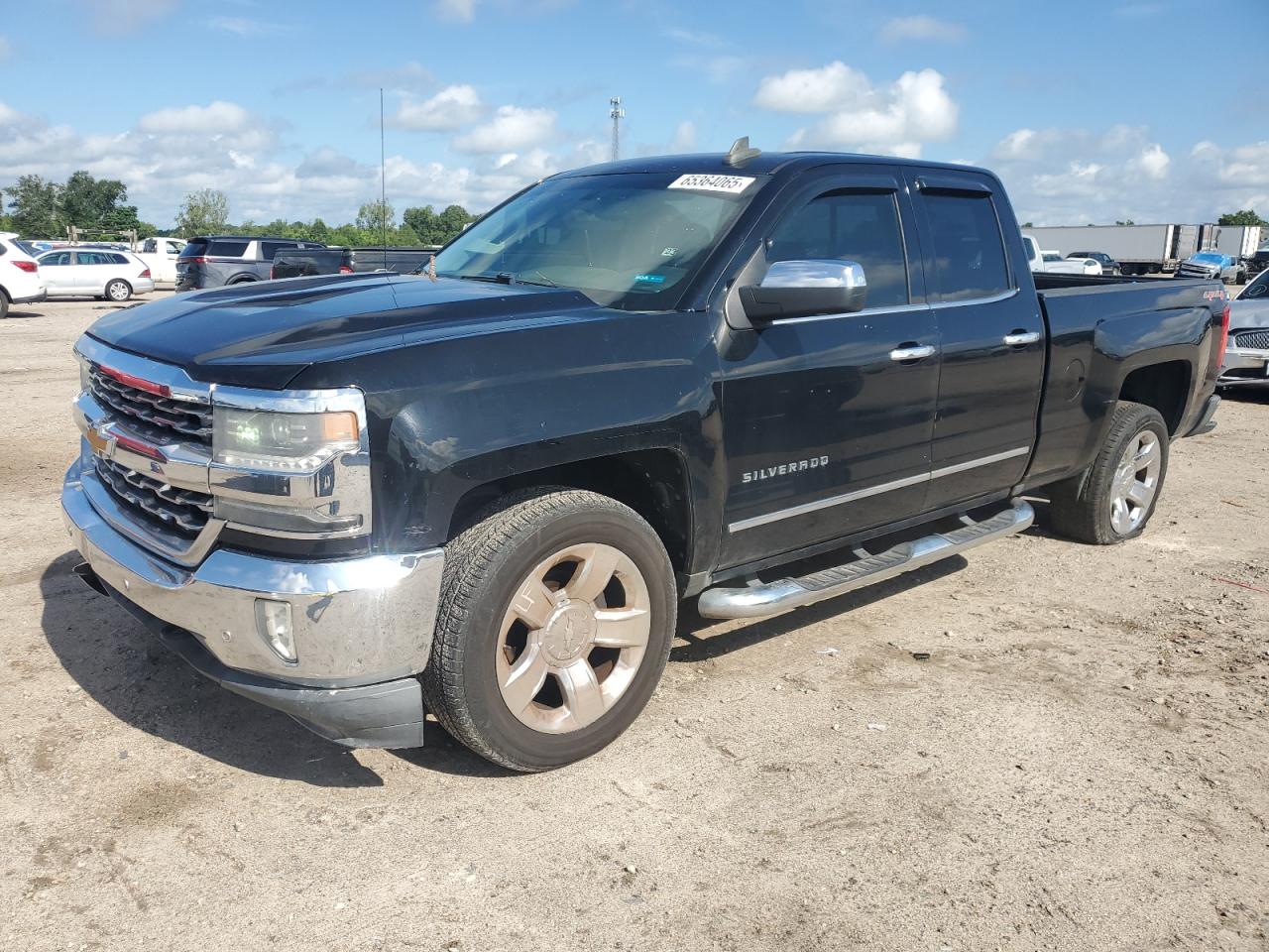 2016 Chevrolet Silverado K1500 Ltz   Black vin: 1GCVKSEC1GZ154141