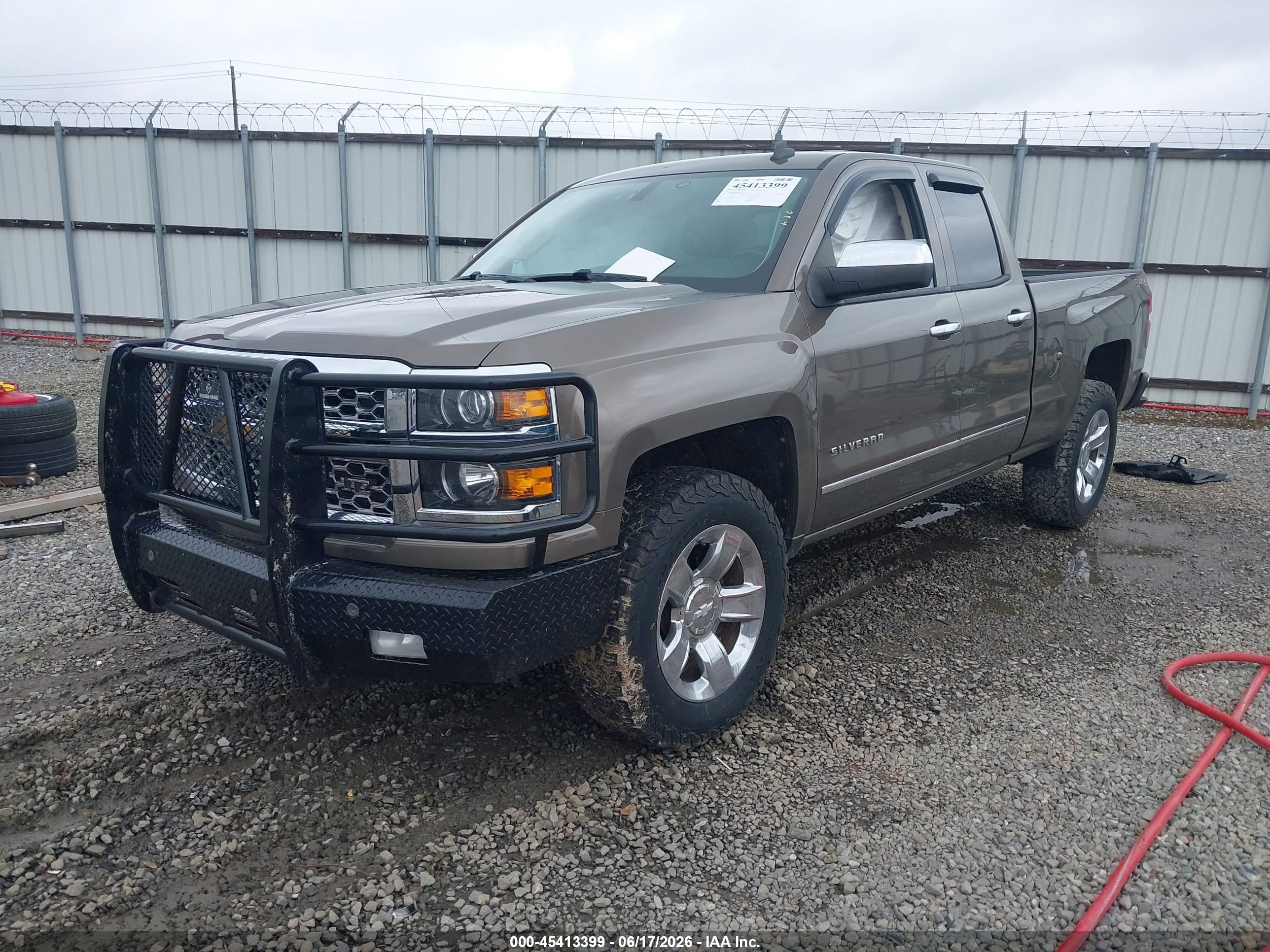 2014 Chevrolet Silverado 1500 Ltz Tan vin: 1GCVKSEC2EZ368777