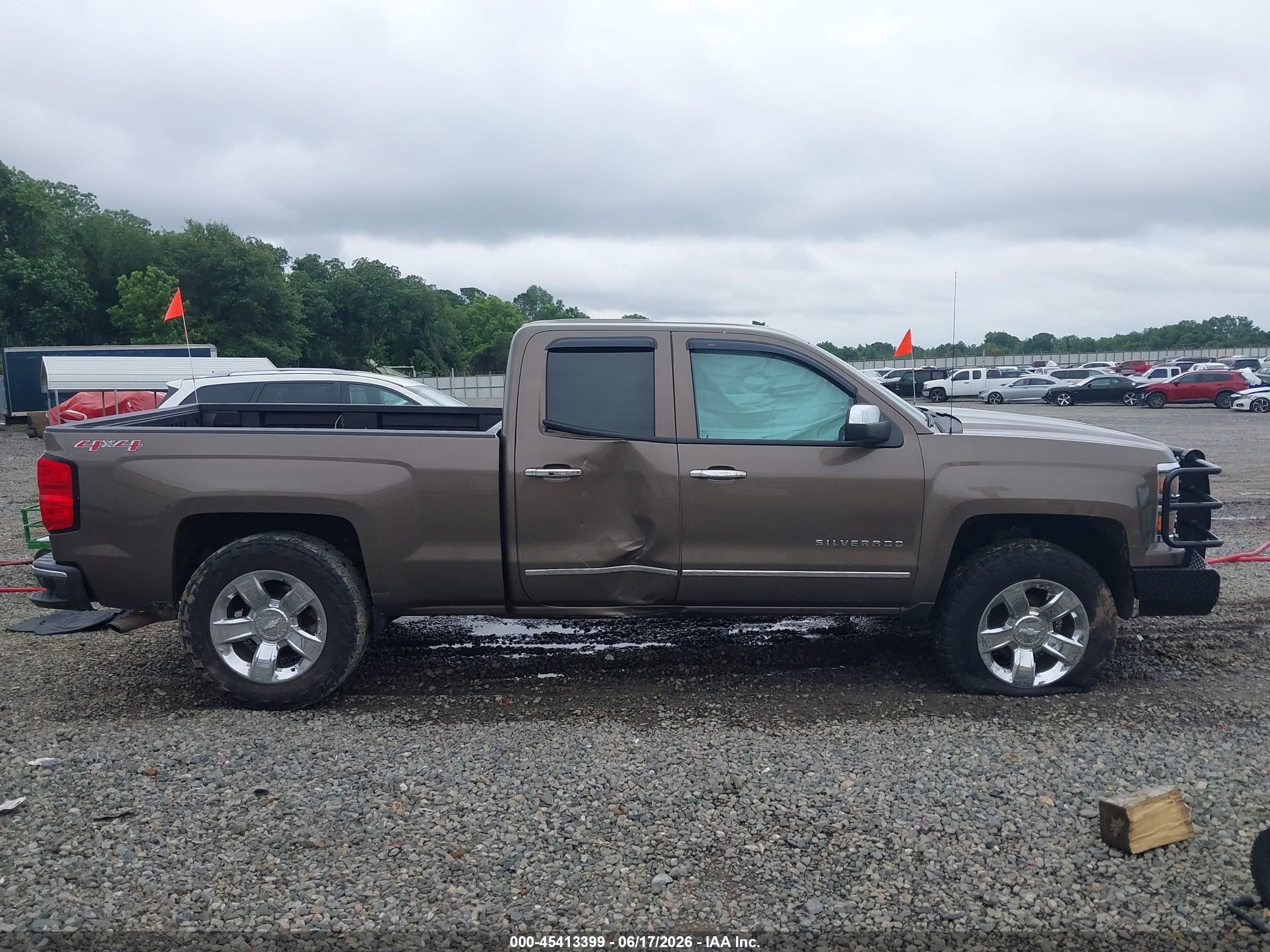 2014 Chevrolet Silverado 1500 Ltz Tan vin: 1GCVKSEC2EZ368777