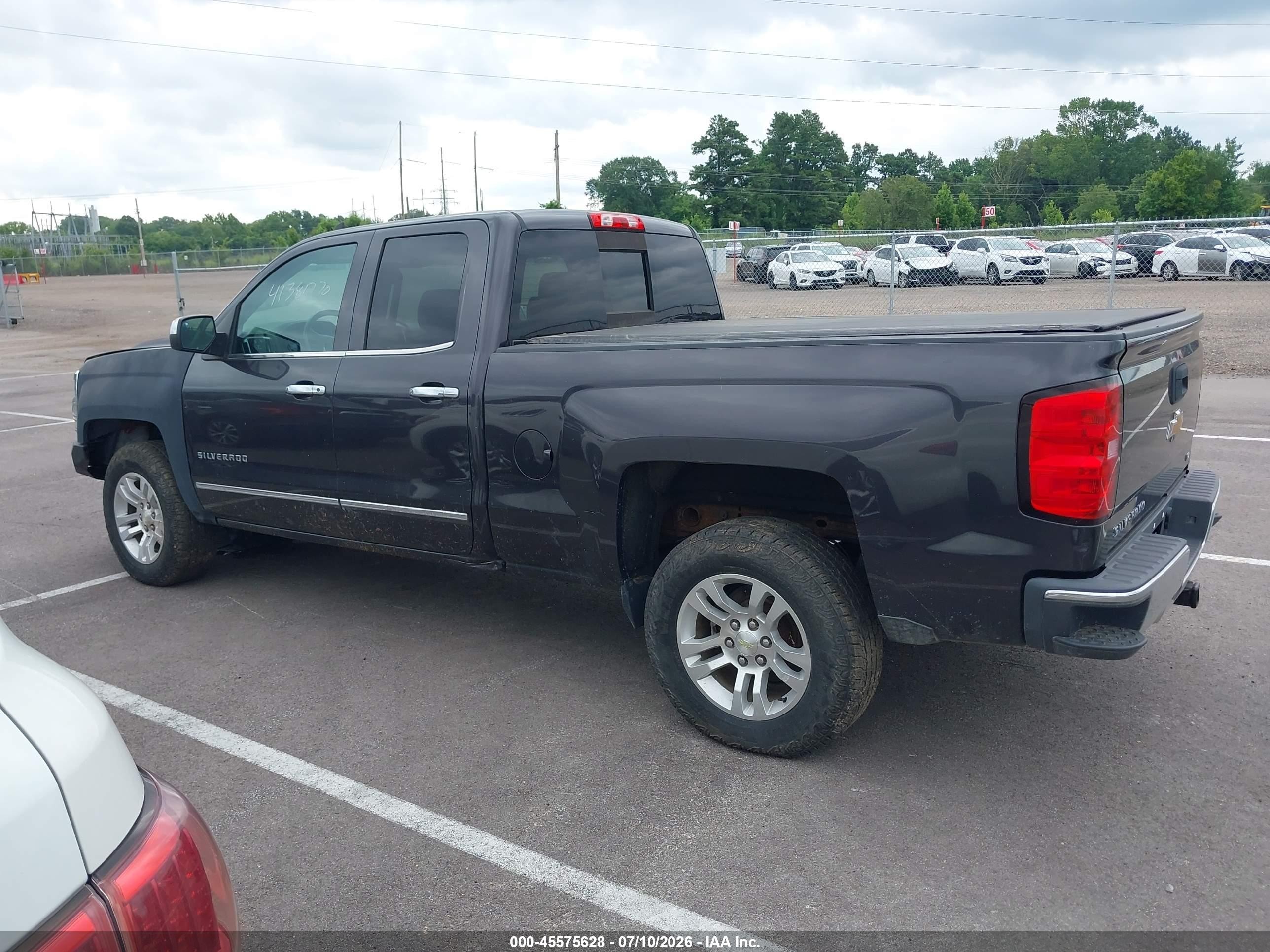 2015 Chevrolet Silverado 1500 1lz Black vin: 1GCVKSEC2FZ285898