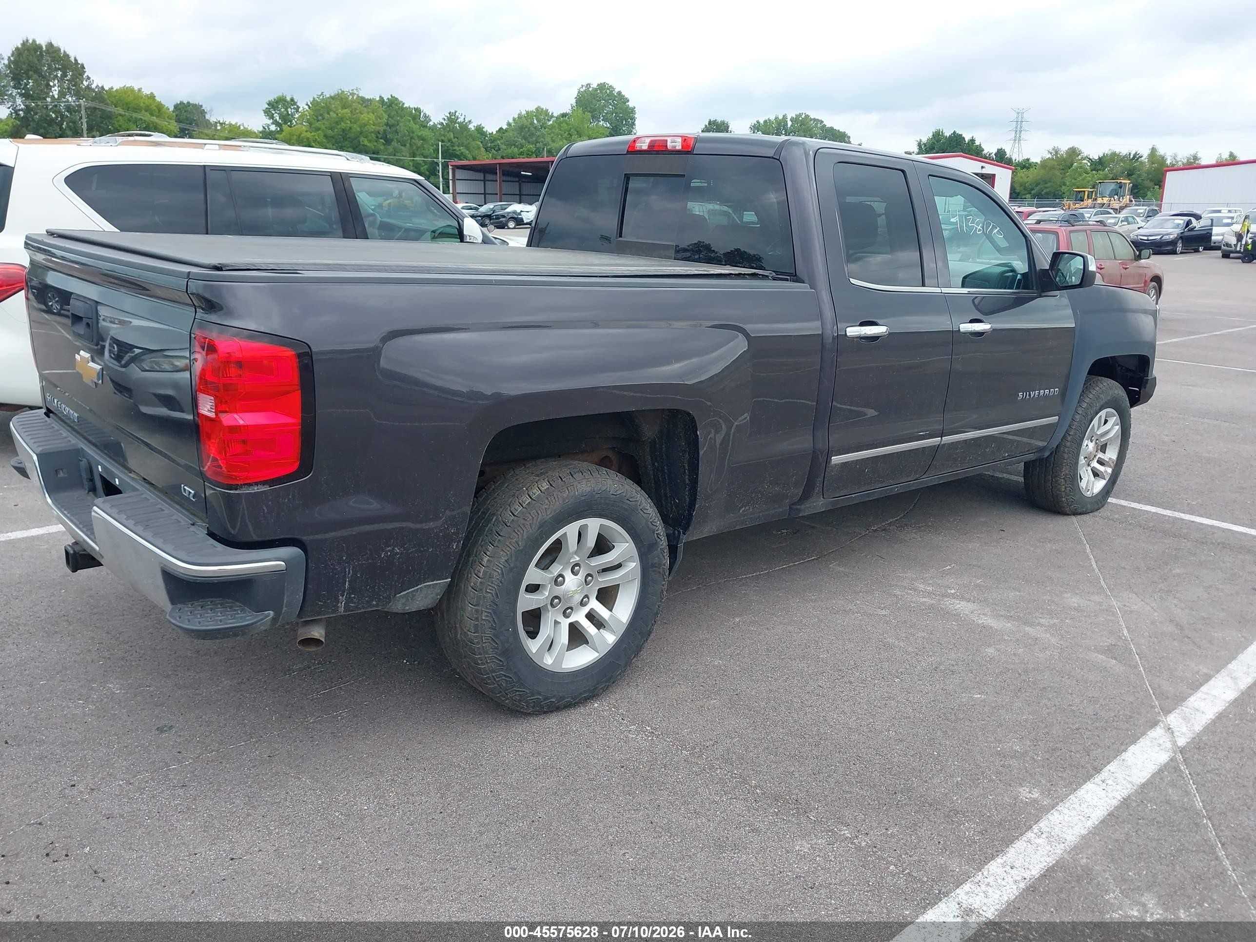 2015 Chevrolet Silverado 1500 1lz Black vin: 1GCVKSEC2FZ285898