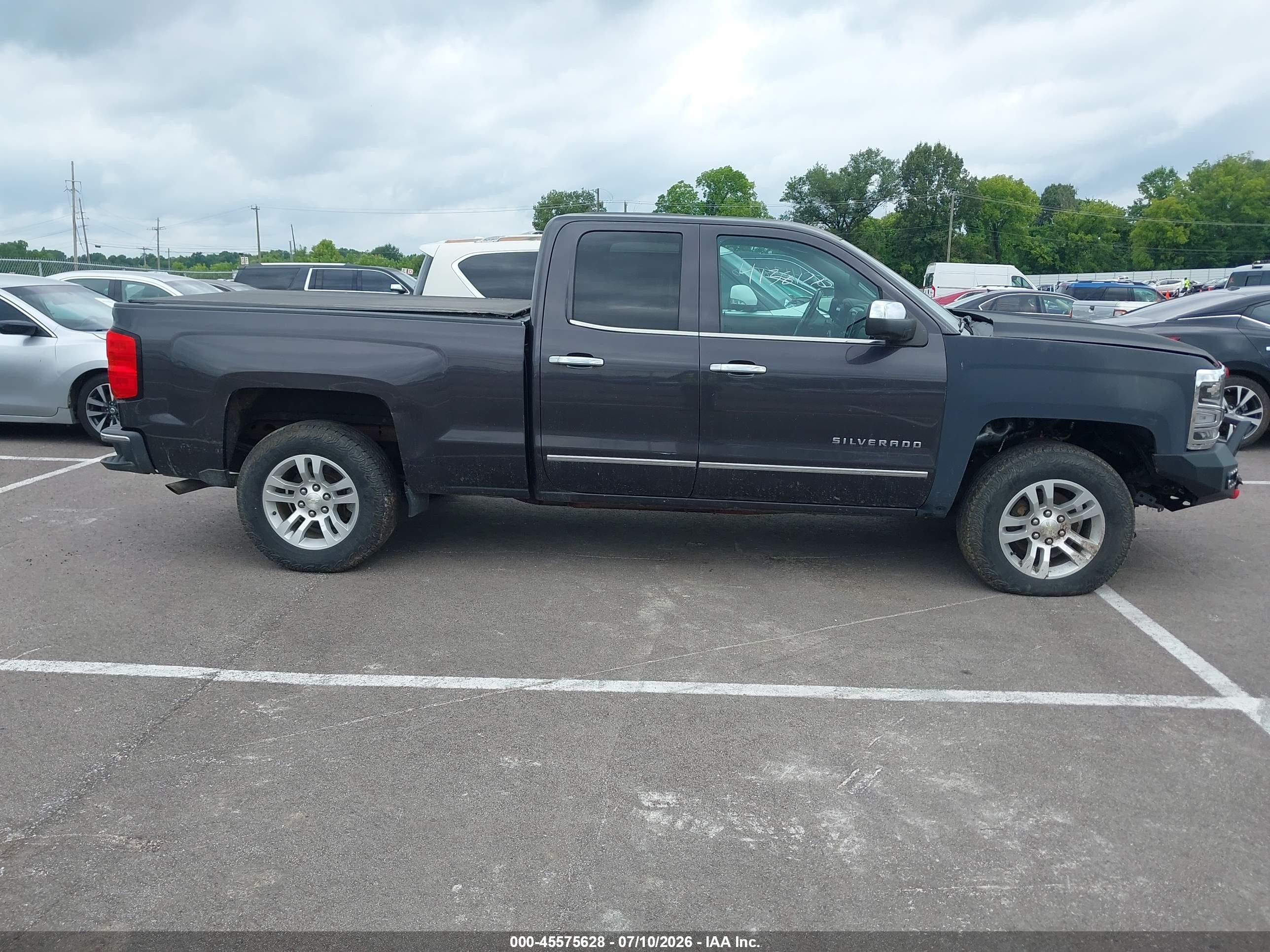 2015 Chevrolet Silverado 1500 1lz Black vin: 1GCVKSEC2FZ285898