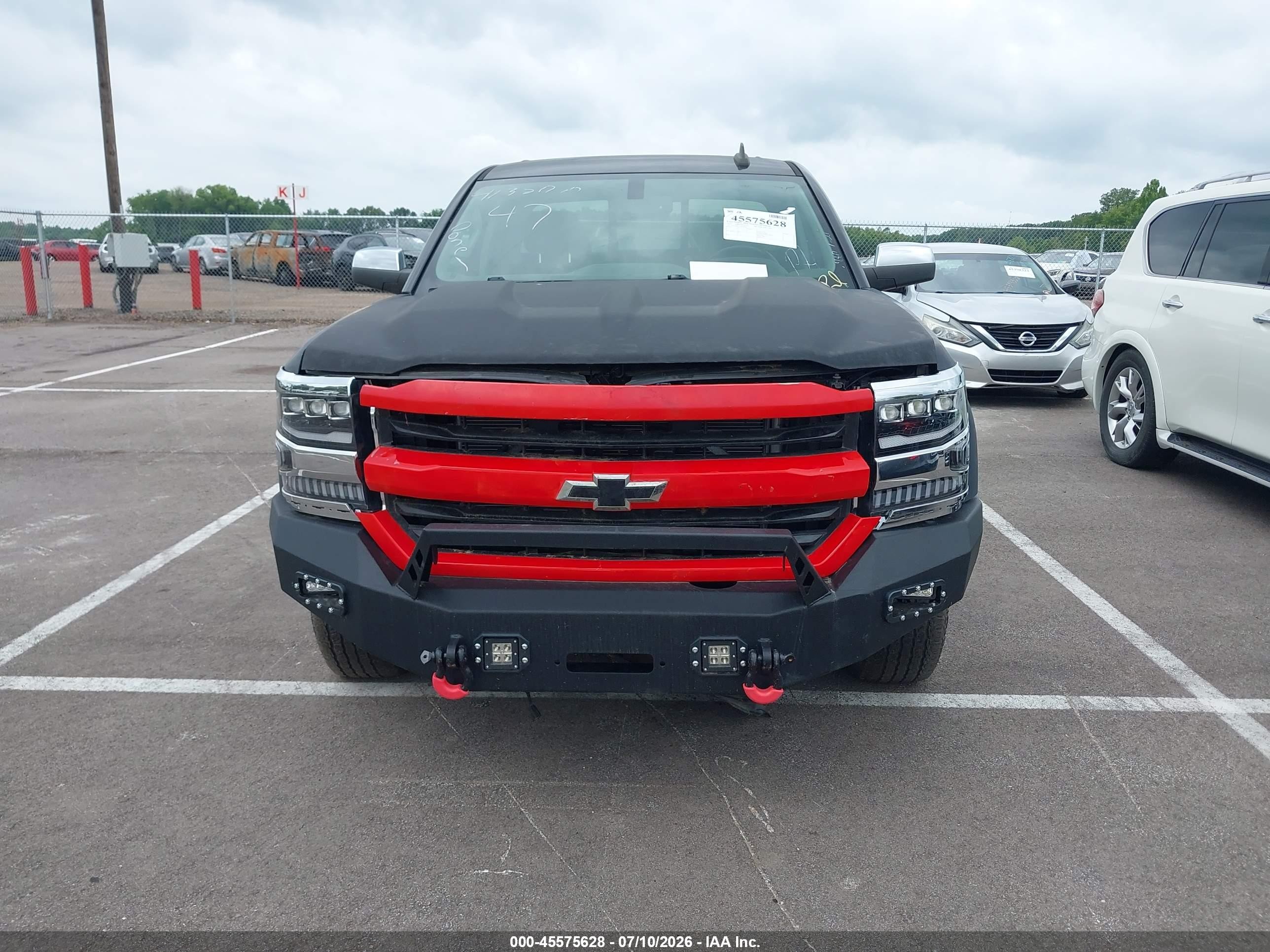 2015 Chevrolet Silverado 1500 1lz Black vin: 1GCVKSEC2FZ285898