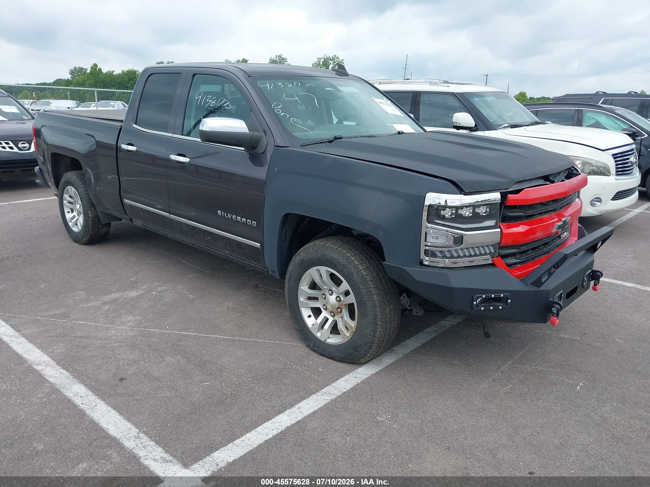 2015 Chevrolet Silverado 1500 1lz Black vin: 1GCVKSEC2FZ285898
