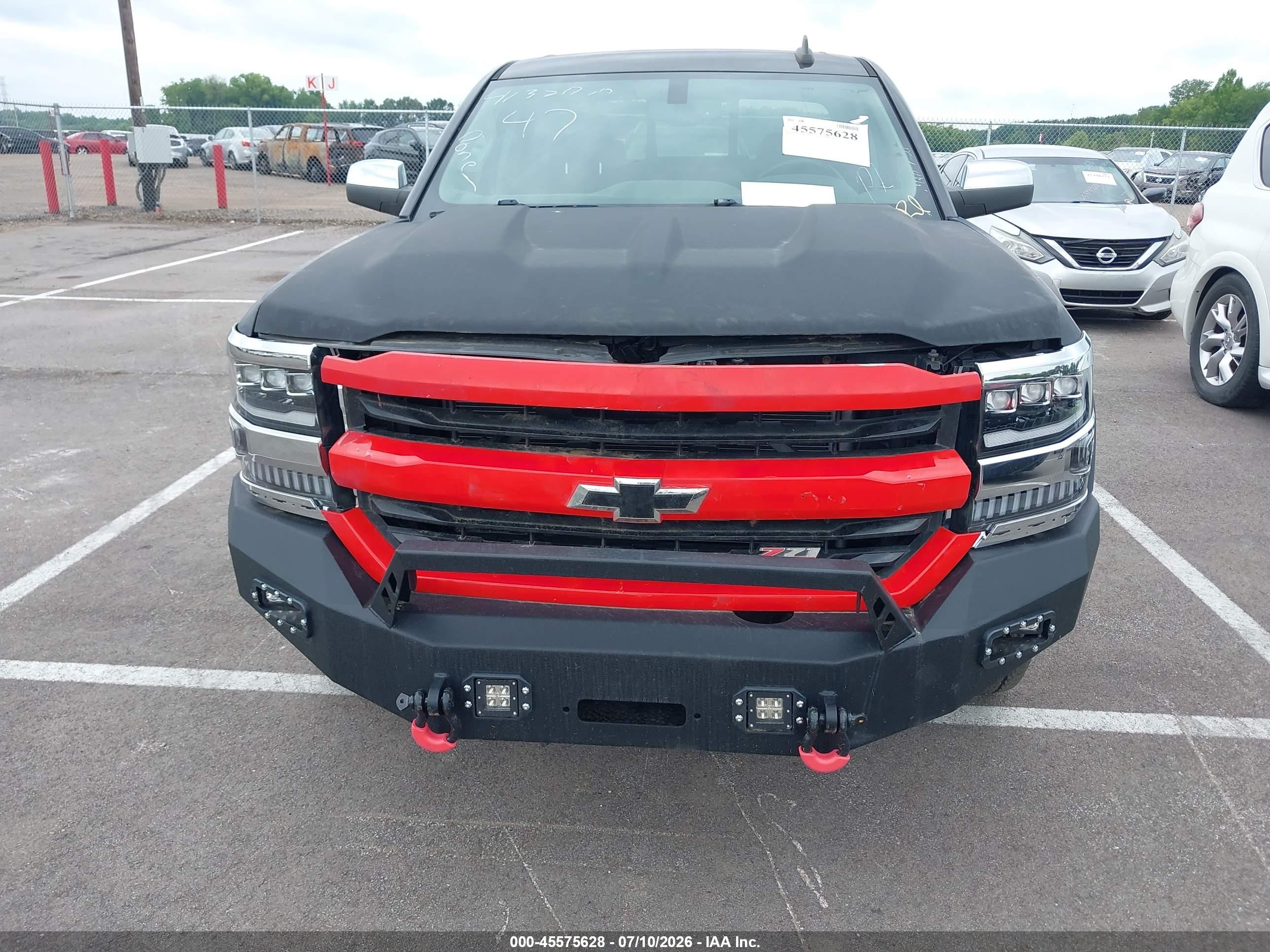 2015 Chevrolet Silverado 1500 1lz Black vin: 1GCVKSEC2FZ285898