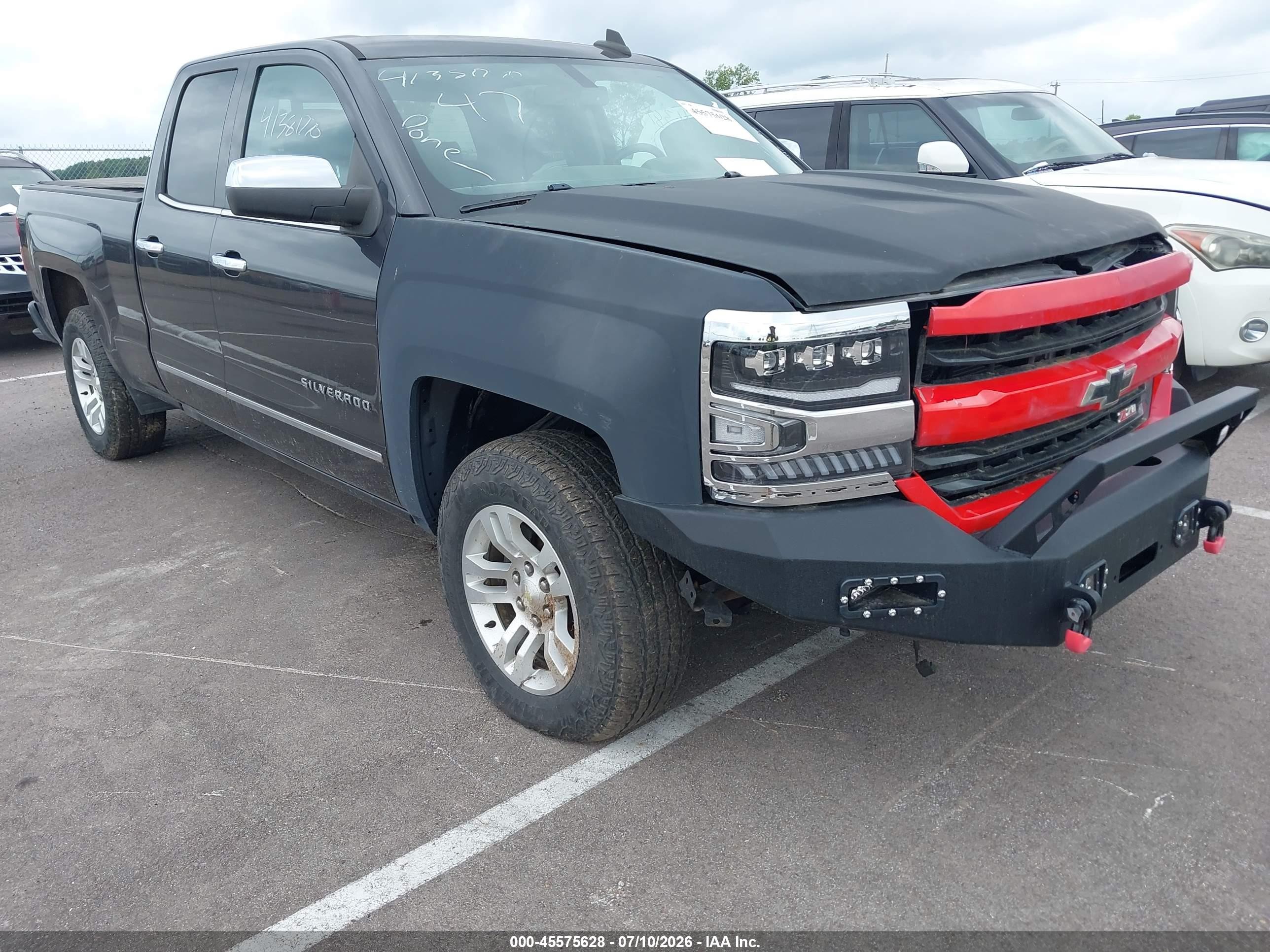 2015 Chevrolet Silverado 1500 1lz Black vin: 1GCVKSEC2FZ285898