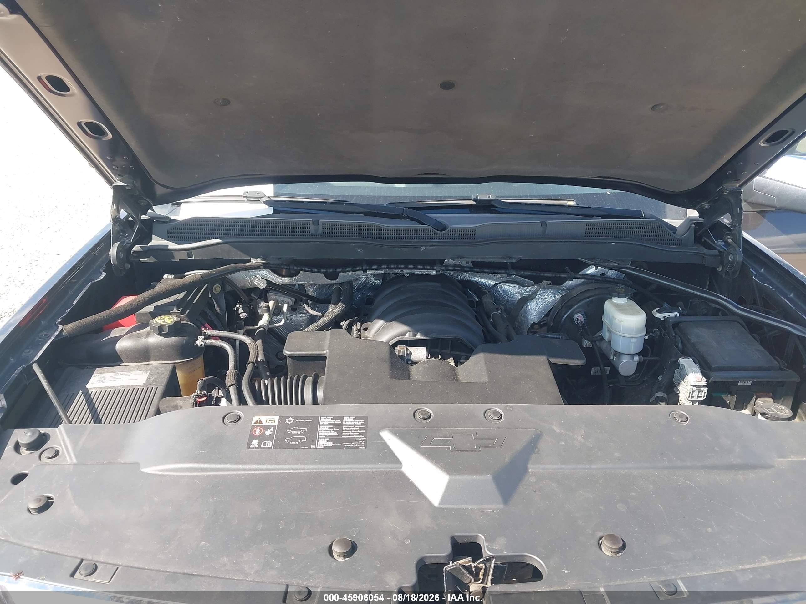 2015 Chevrolet Silverado 1500 Ltz Black vin: 1GCVKSEC2FZ371860