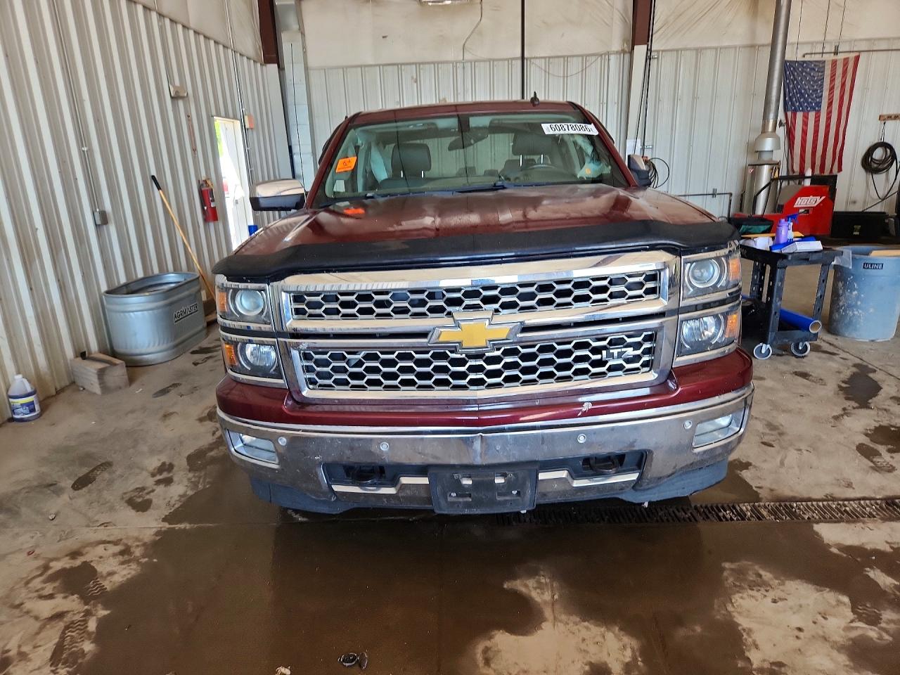 2014 Chevrolet Silverado K1500 Ltz Бордовый vin: 1GCVKSEC3EZ267408