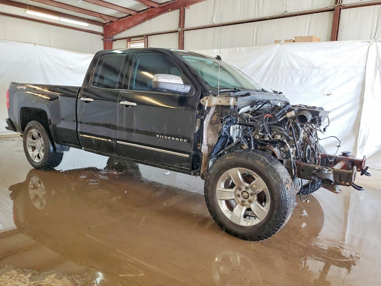 2014 Chevrolet Silverado K1500 Ltz Black vin: 1GCVKSEC3EZ270597