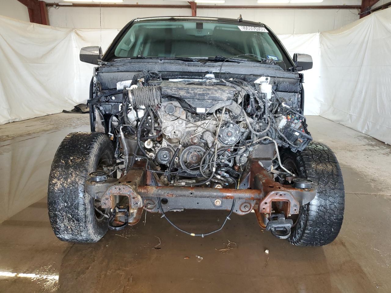 2014 Chevrolet Silverado K1500 Ltz Black vin: 1GCVKSEC3EZ270597 Damage: Front Bumper Cover Upper, Missing, Replacement Required