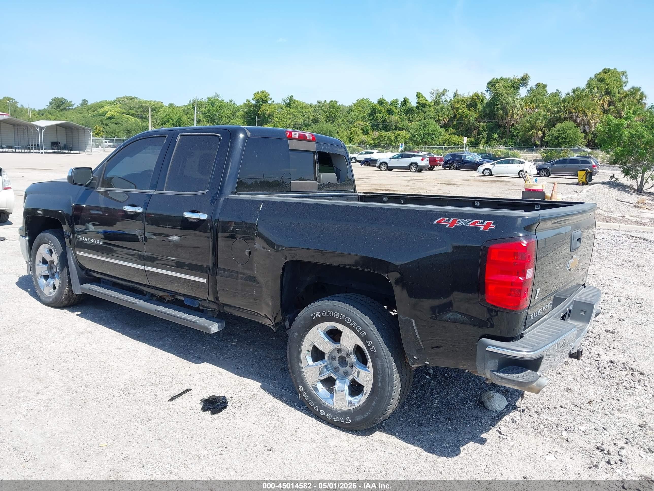 2014 Chevrolet Silverado 1500   Black vin: 1GCVKSEC4EZ156270