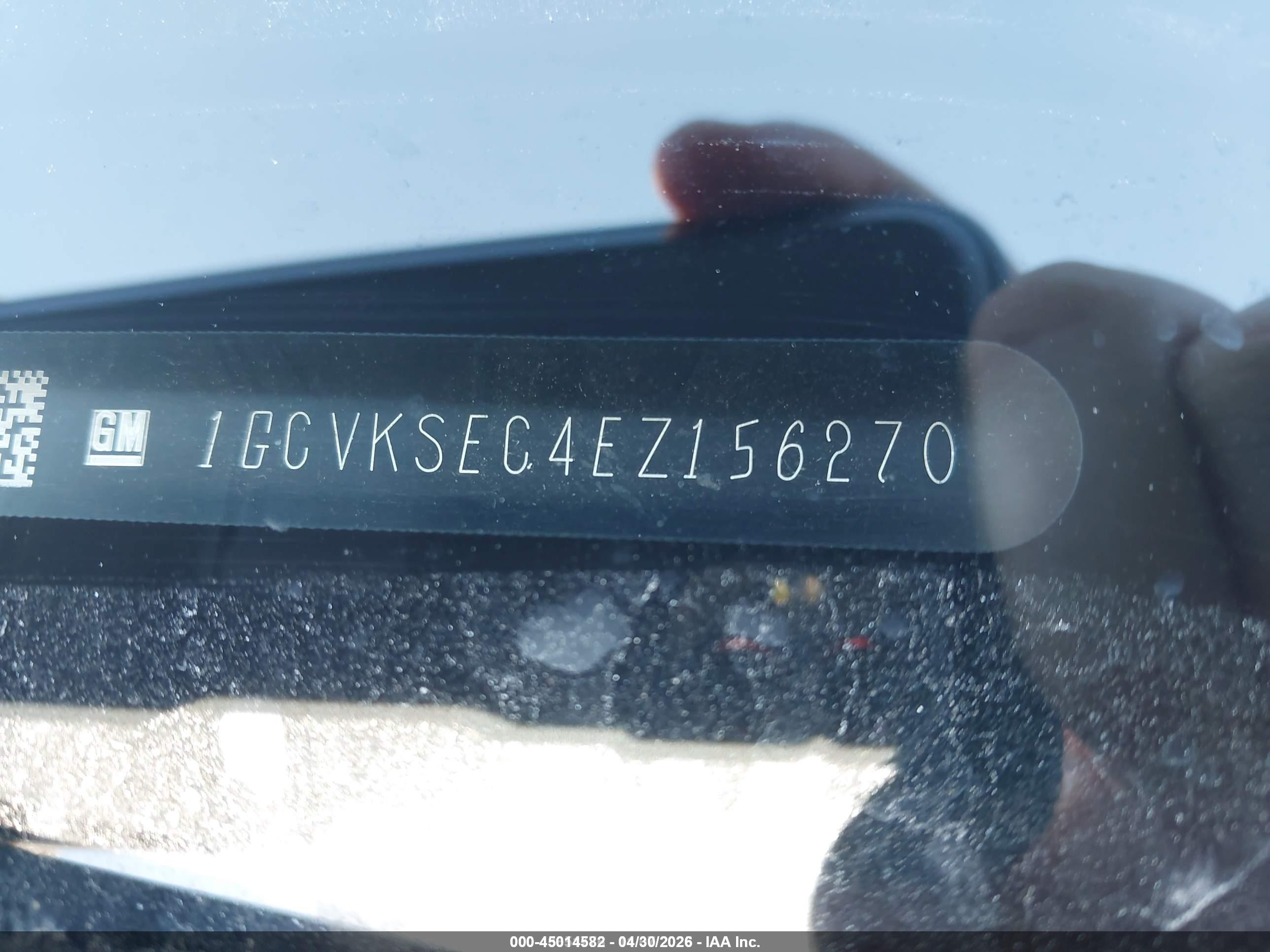 2014 Chevrolet Silverado 1500   Black vin: 1GCVKSEC4EZ156270