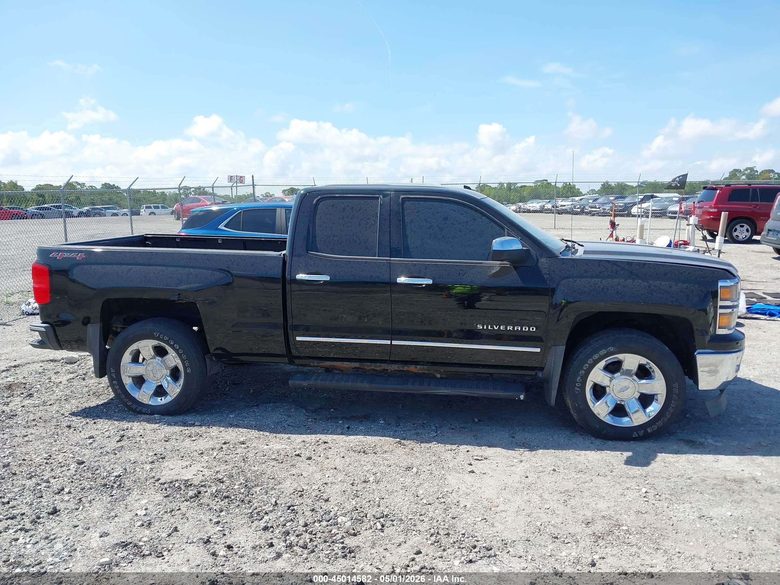 2014 Chevrolet Silverado 1500   Black vin: 1GCVKSEC4EZ156270