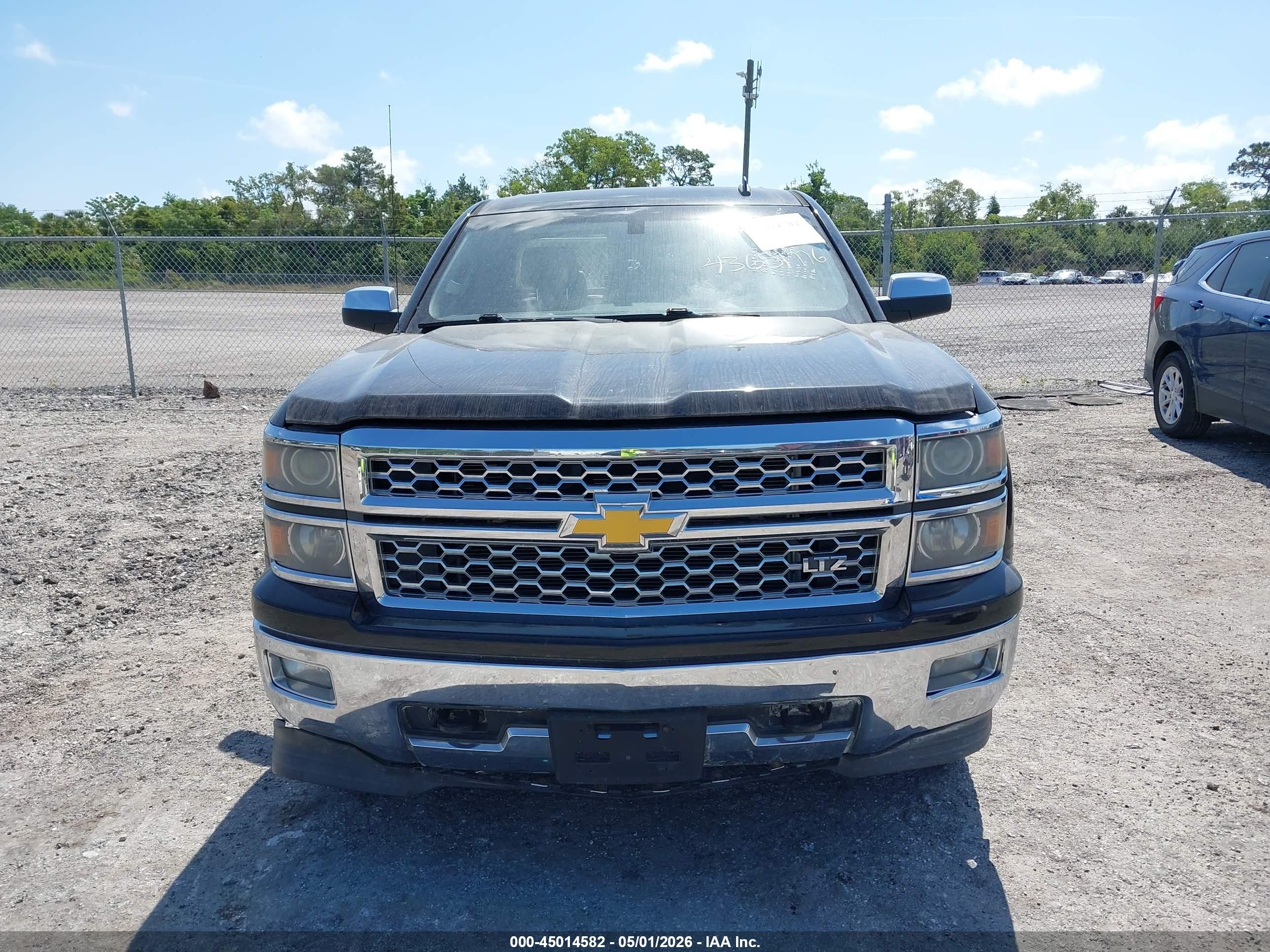 2014 Chevrolet Silverado 1500   Black vin: 1GCVKSEC4EZ156270