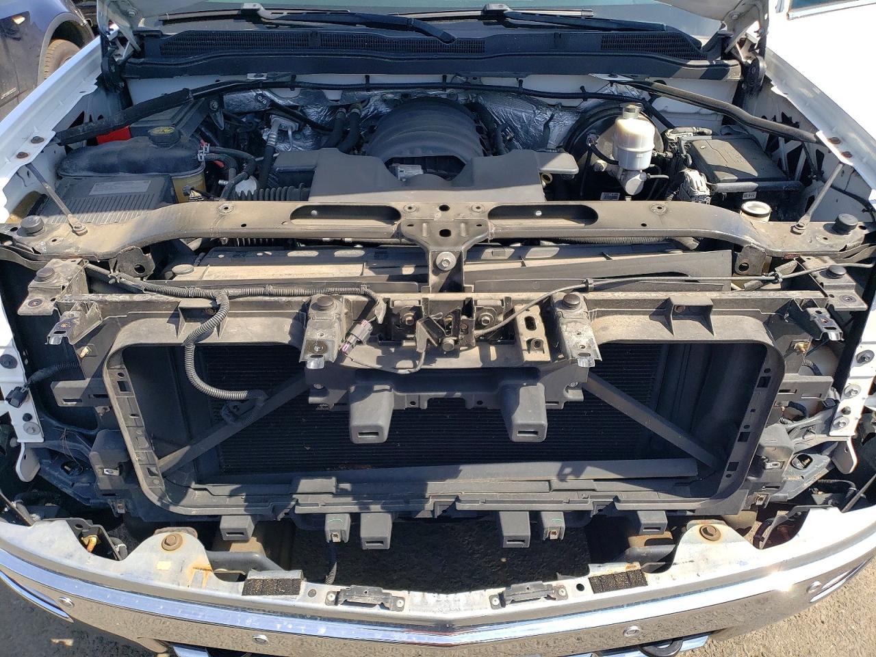 2015 Chevrolet Silverado K1500 Ltz White vin: 1GCVKSEC4FZ146808