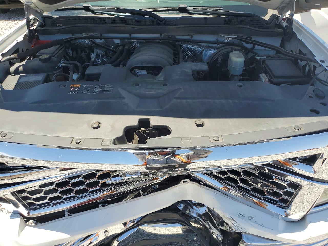 2015 Chevrolet Silverado K1500 Ltz White vin: 1GCVKSEC4FZ188797