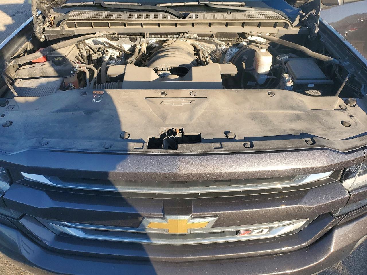 2016 Chevrolet Silverado K1500 Ltz Gray vin: 1GCVKSEC4GZ318546