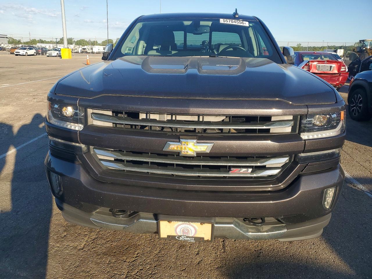 2016 Chevrolet Silverado K1500 Ltz Gray vin: 1GCVKSEC4GZ318546