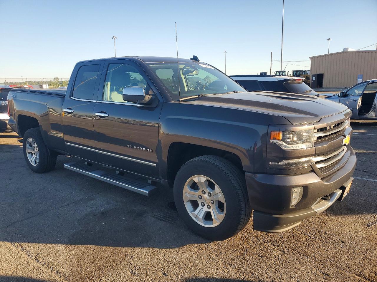 2016 Chevrolet Silverado K1500 Ltz Gray vin: 1GCVKSEC4GZ318546
