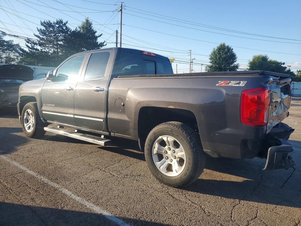 2016 Chevrolet Silverado K1500 Ltz Gray vin: 1GCVKSEC4GZ318546