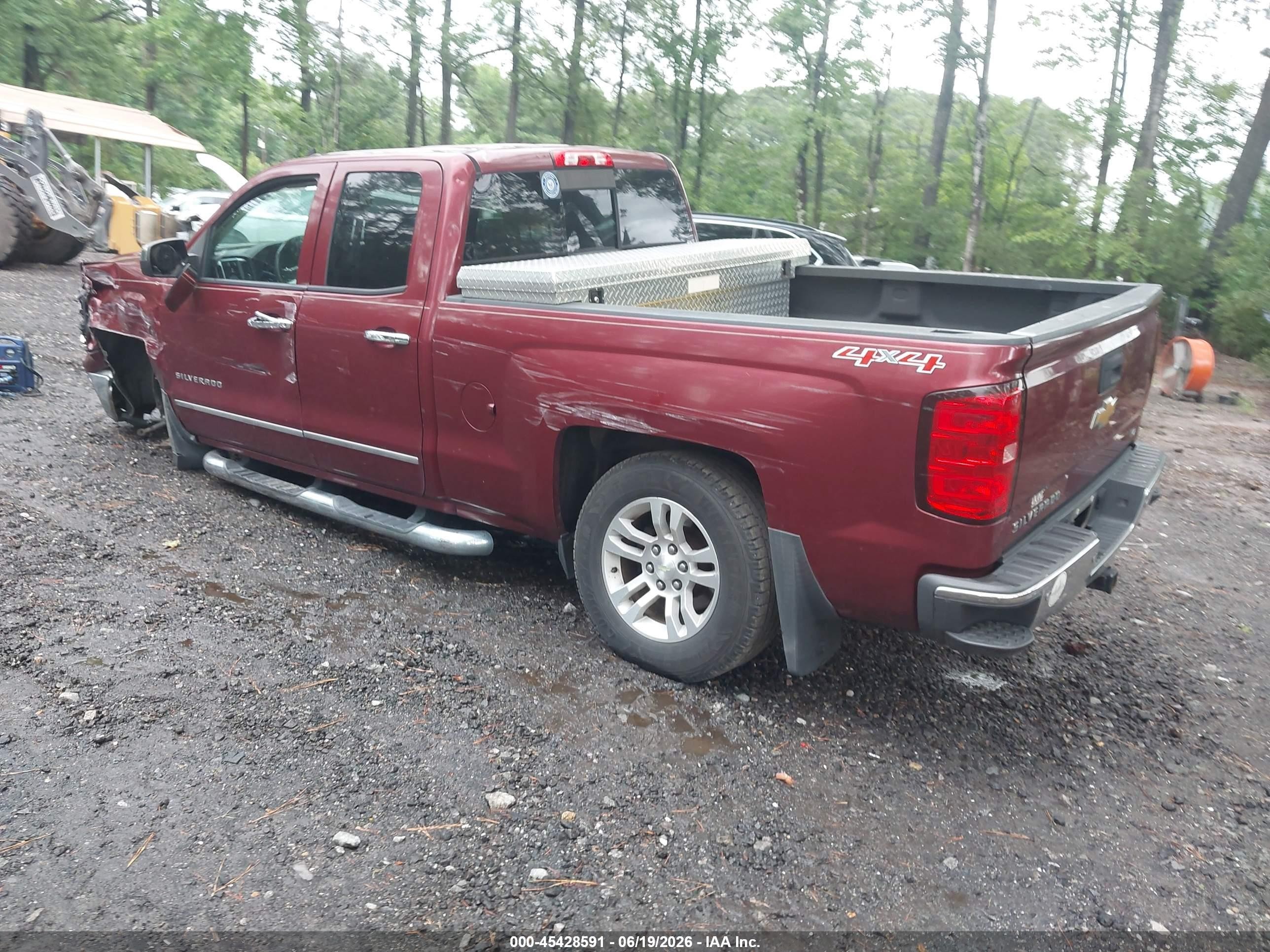 2014 Chevrolet Silverado 1500 Ltz Burgundy vin: 1GCVKSEC5EZ103545