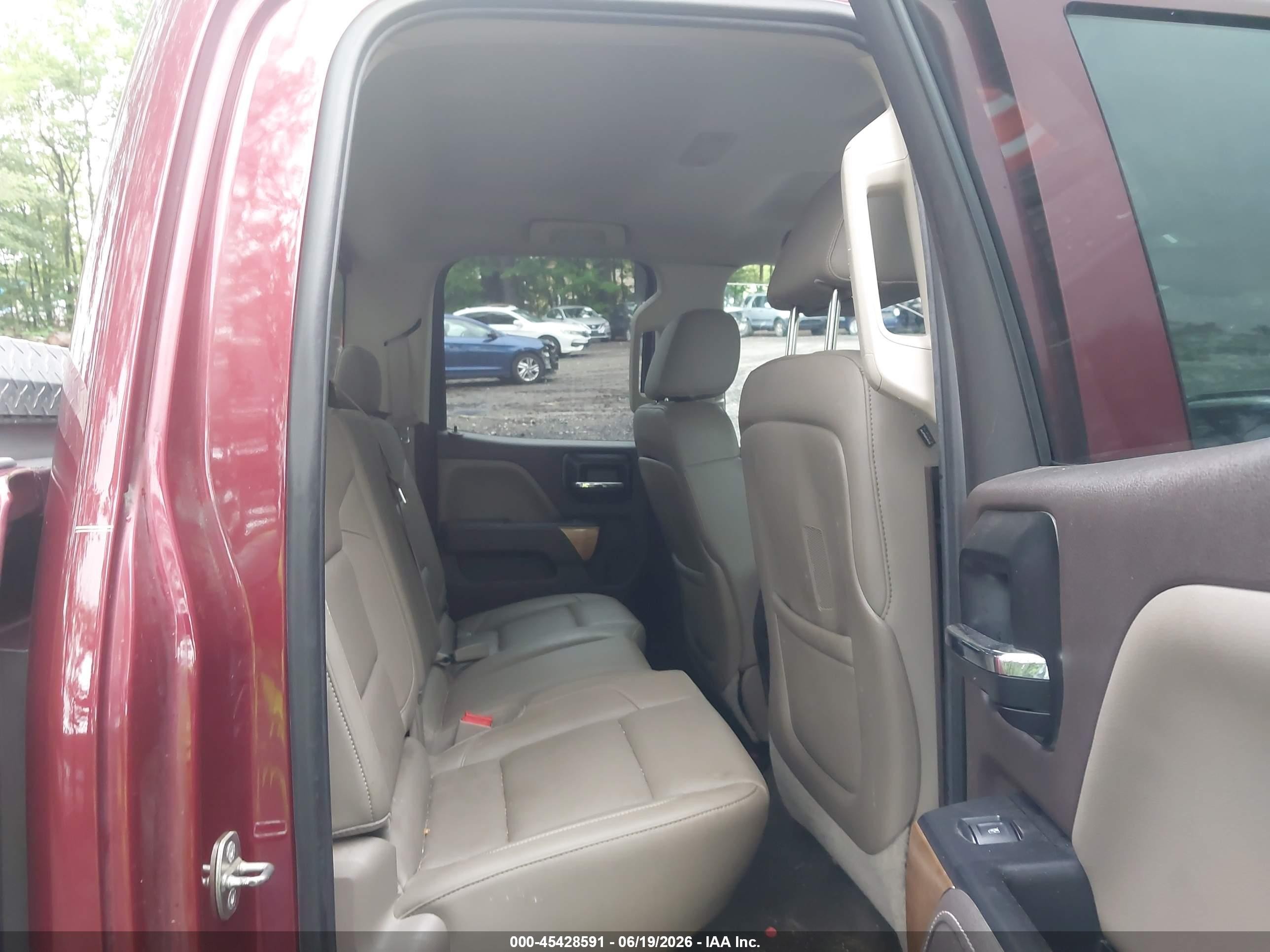 2014 Chevrolet Silverado 1500 Ltz Burgundy vin: 1GCVKSEC5EZ103545