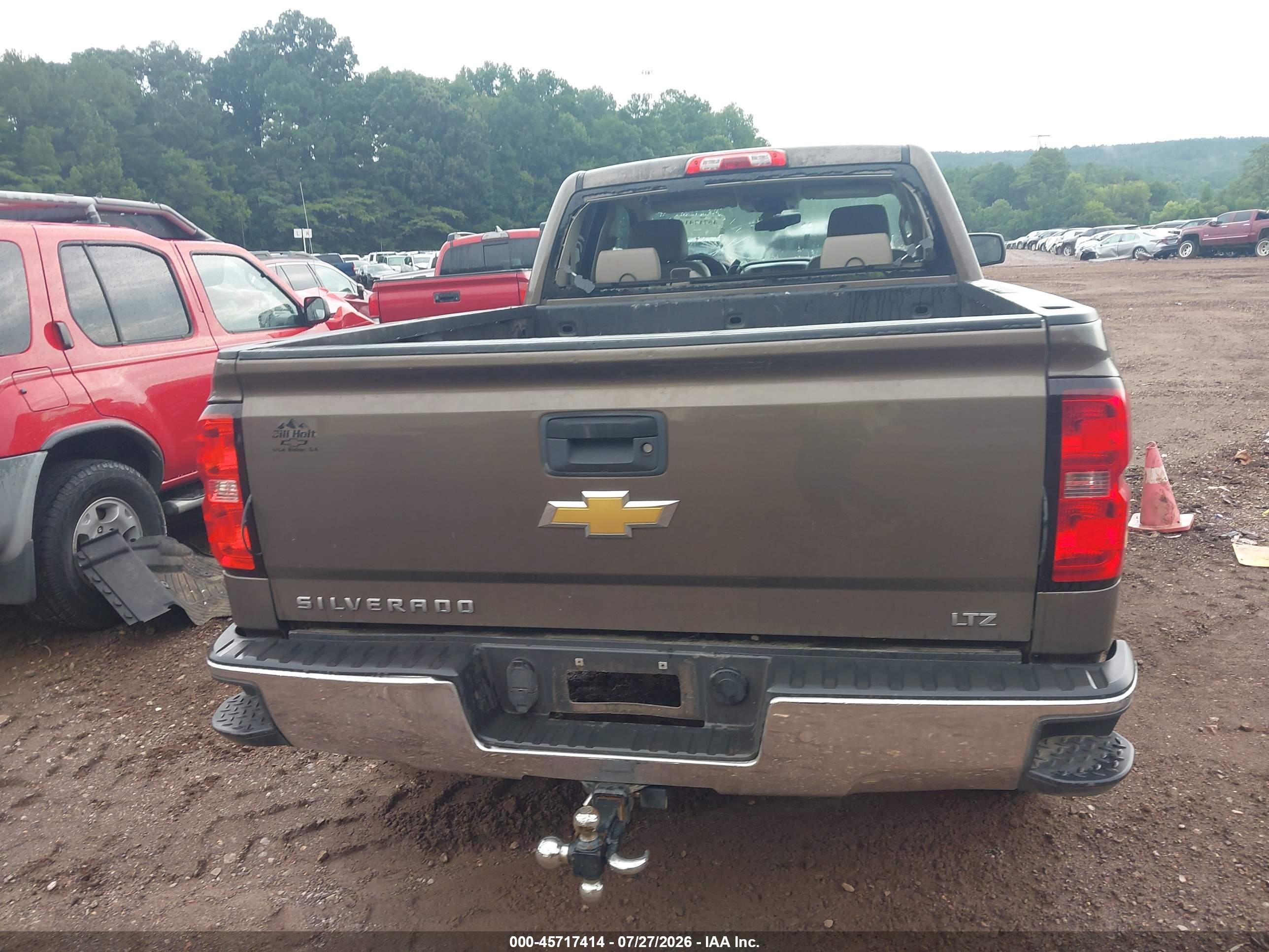 2014 Chevrolet Silverado 1500 Ltz Черный vin: 1GCVKSEC5EZ239707