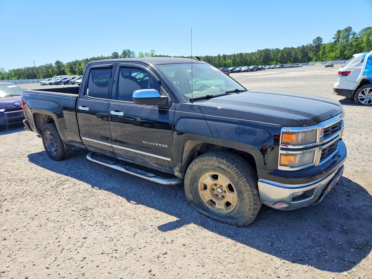 2014 Chevrolet Silverado K1500 Ltz Черный vin: 1GCVKSEC6EZ138269
