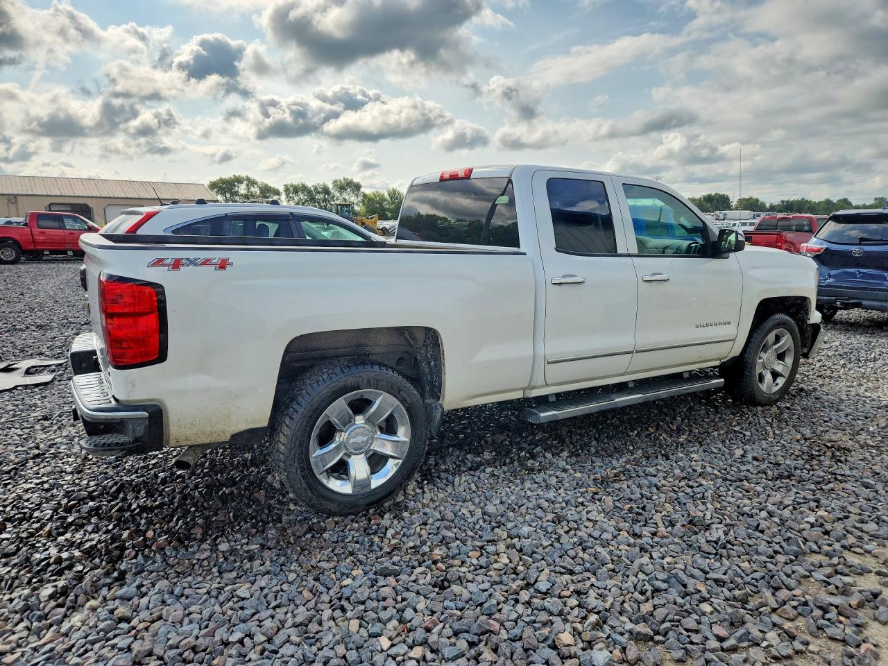 2014 Chevrolet Silverado K1500 Ltz Белый vin: 1GCVKSEC6EZ191733