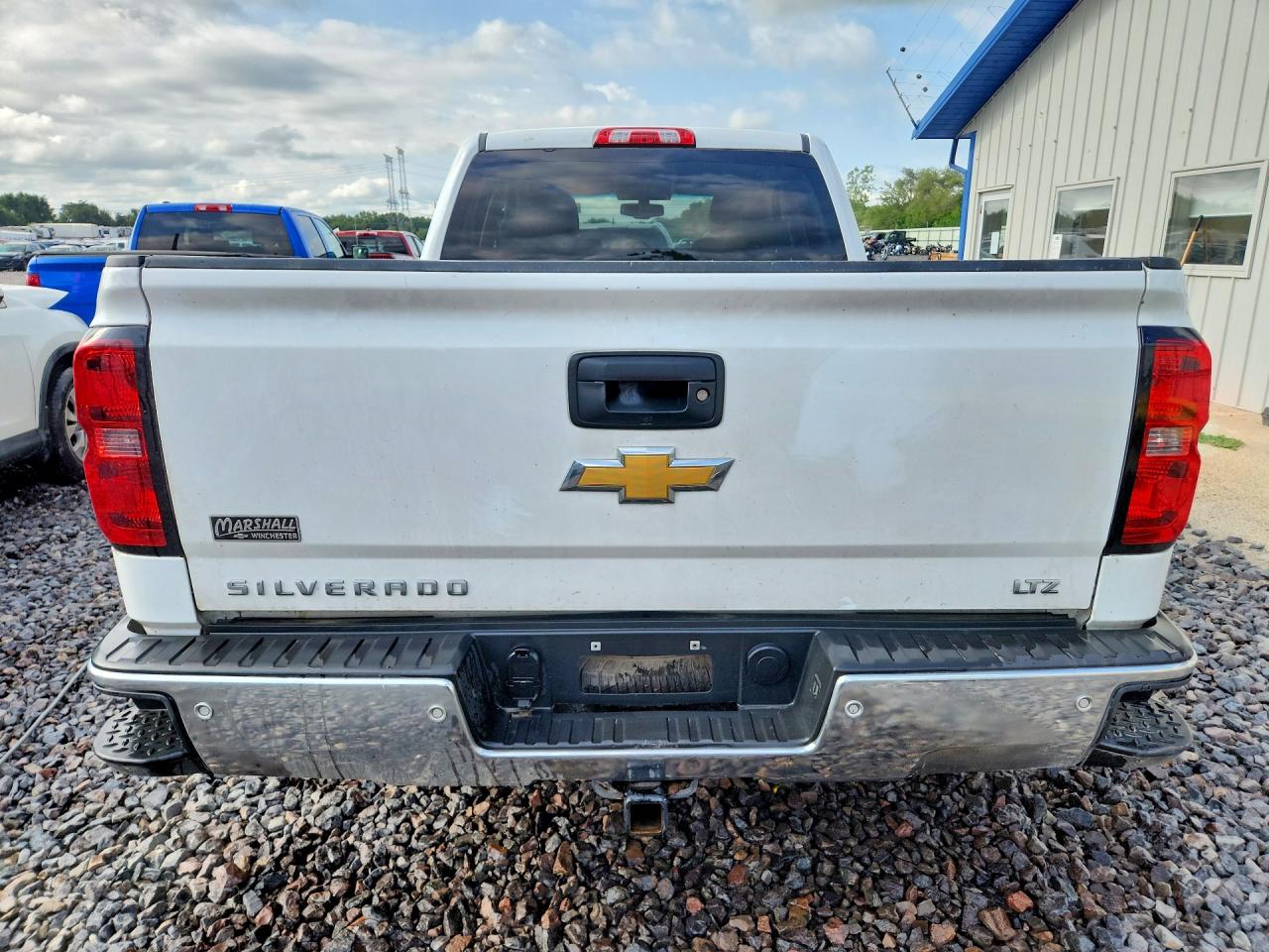 2014 Chevrolet Silverado K1500 Ltz Белый vin: 1GCVKSEC6EZ191733